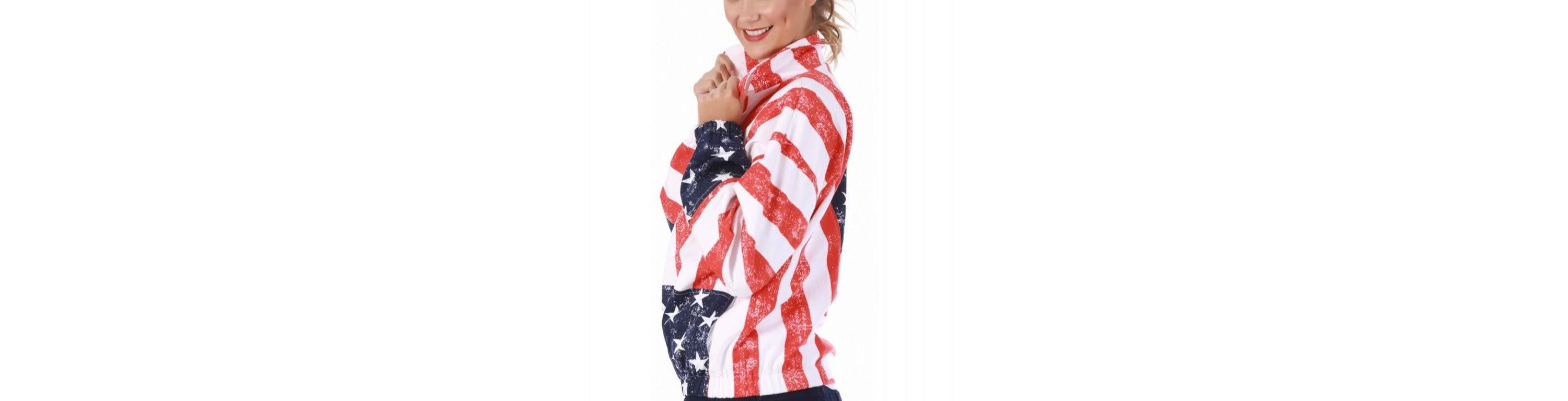 Unisex American Flag Jacket