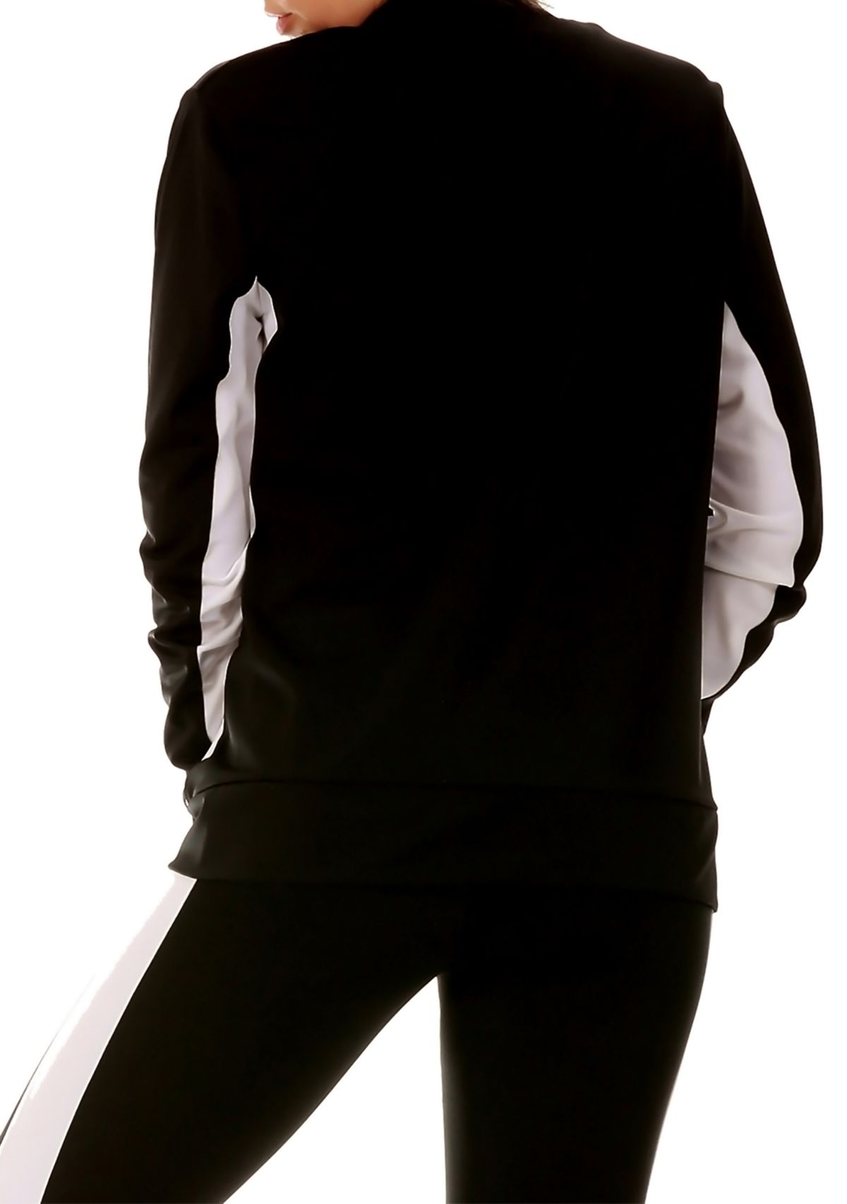 Color Block Zip-up Jacket