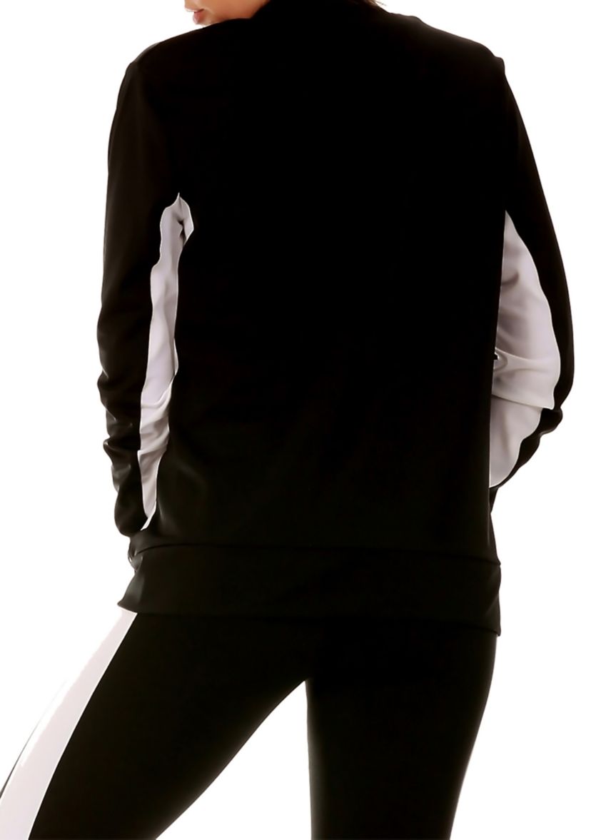 Color Block Zip-up Jacket