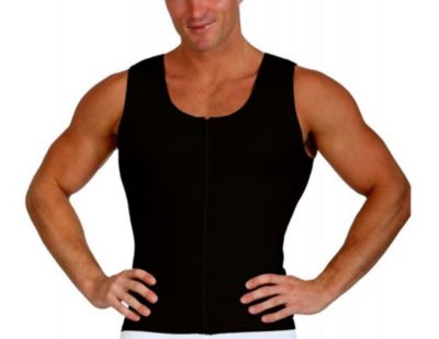 Men Compression Front Zip Vest