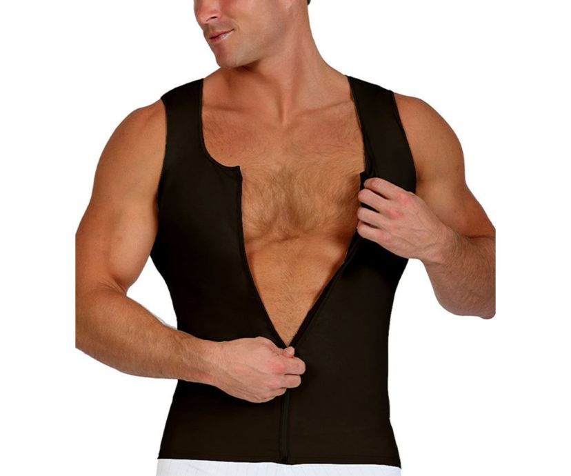 Men Compression Front Zip Vest