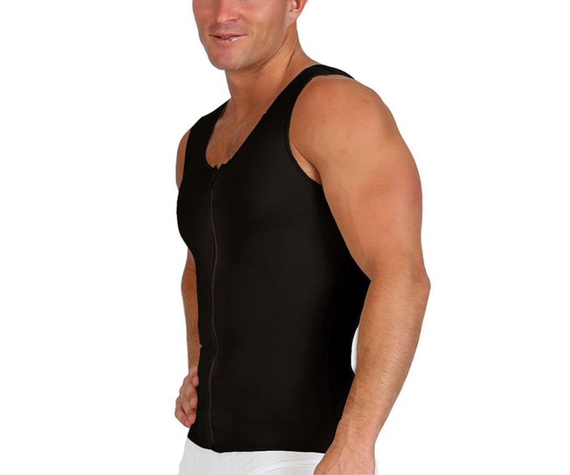 Men Compression Front Zip Vest