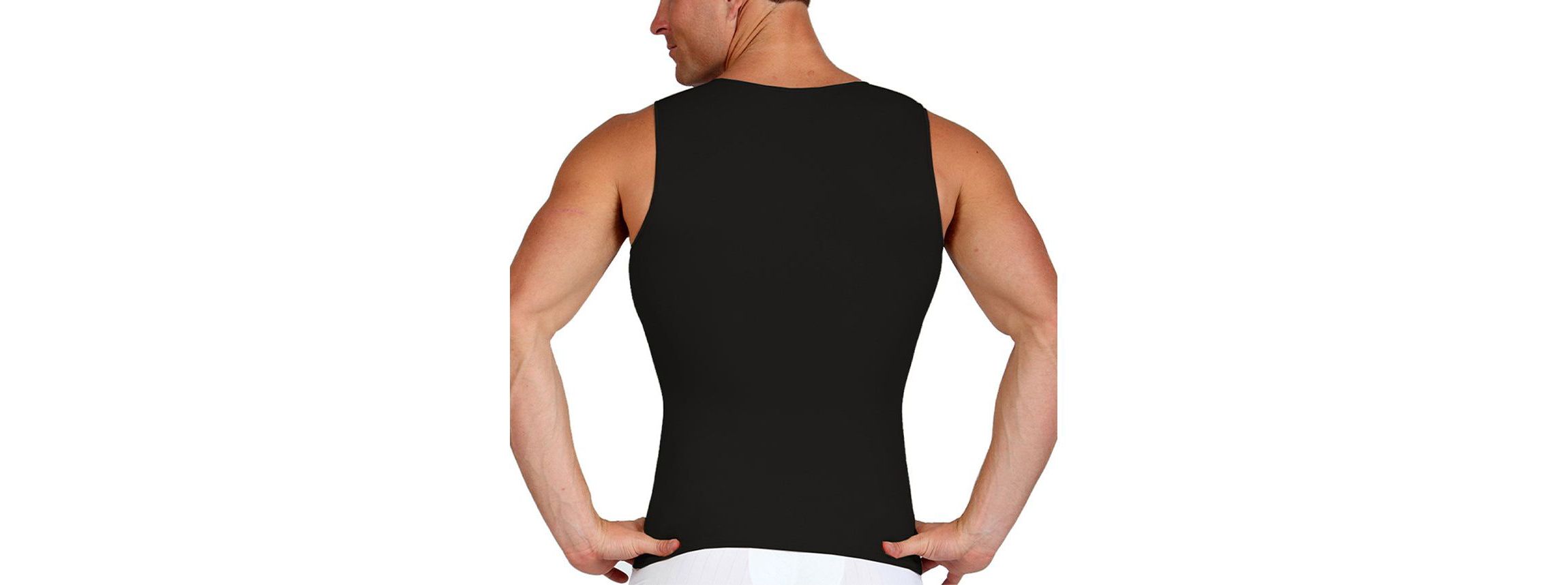 Men Compression Front Zip Vest