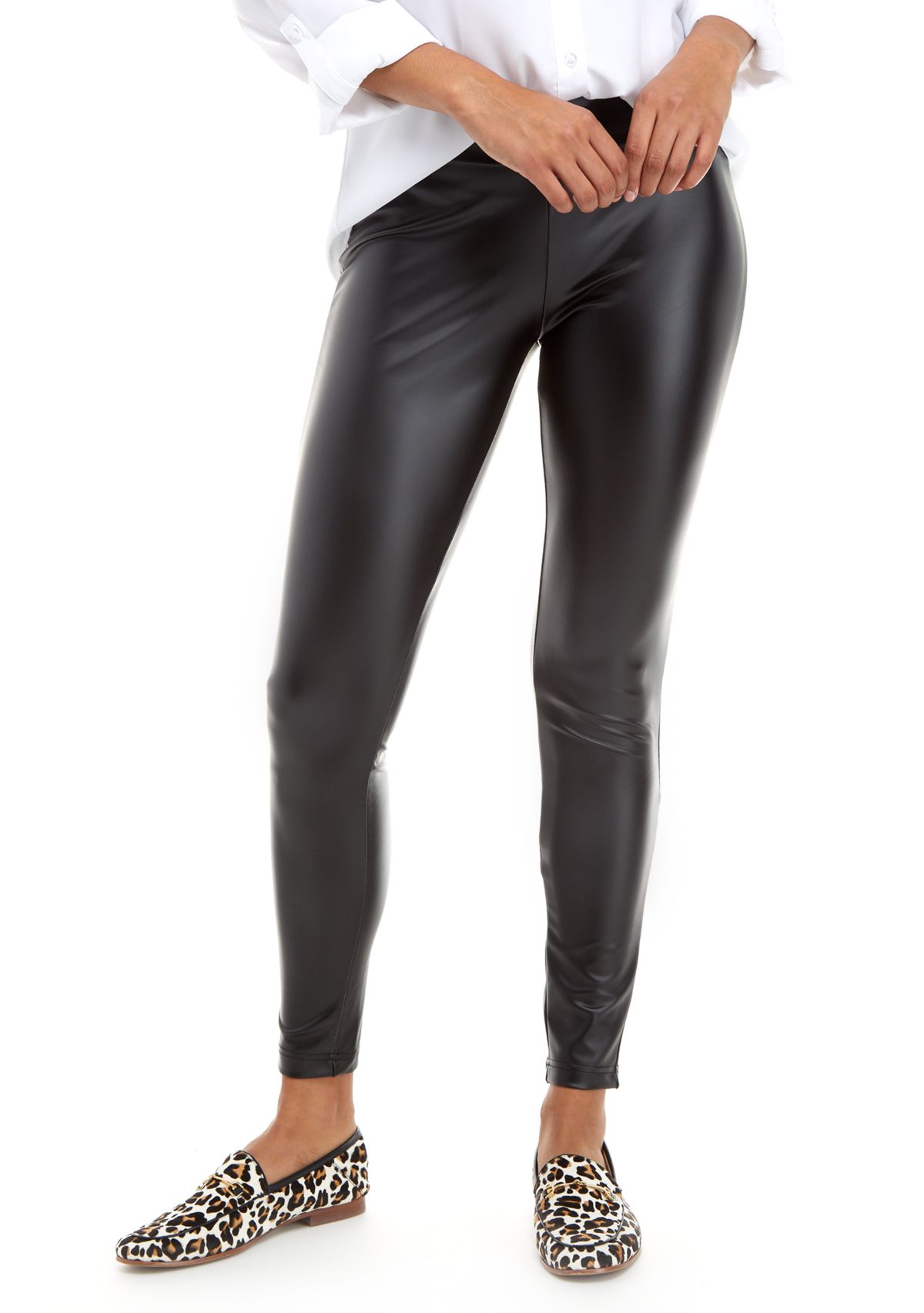 LIMITLESS Womens Glossy Liquid Leggings
