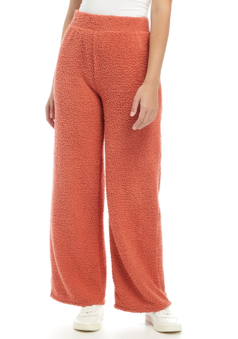 Studio Pull On Cozy Wide Leg Pants
