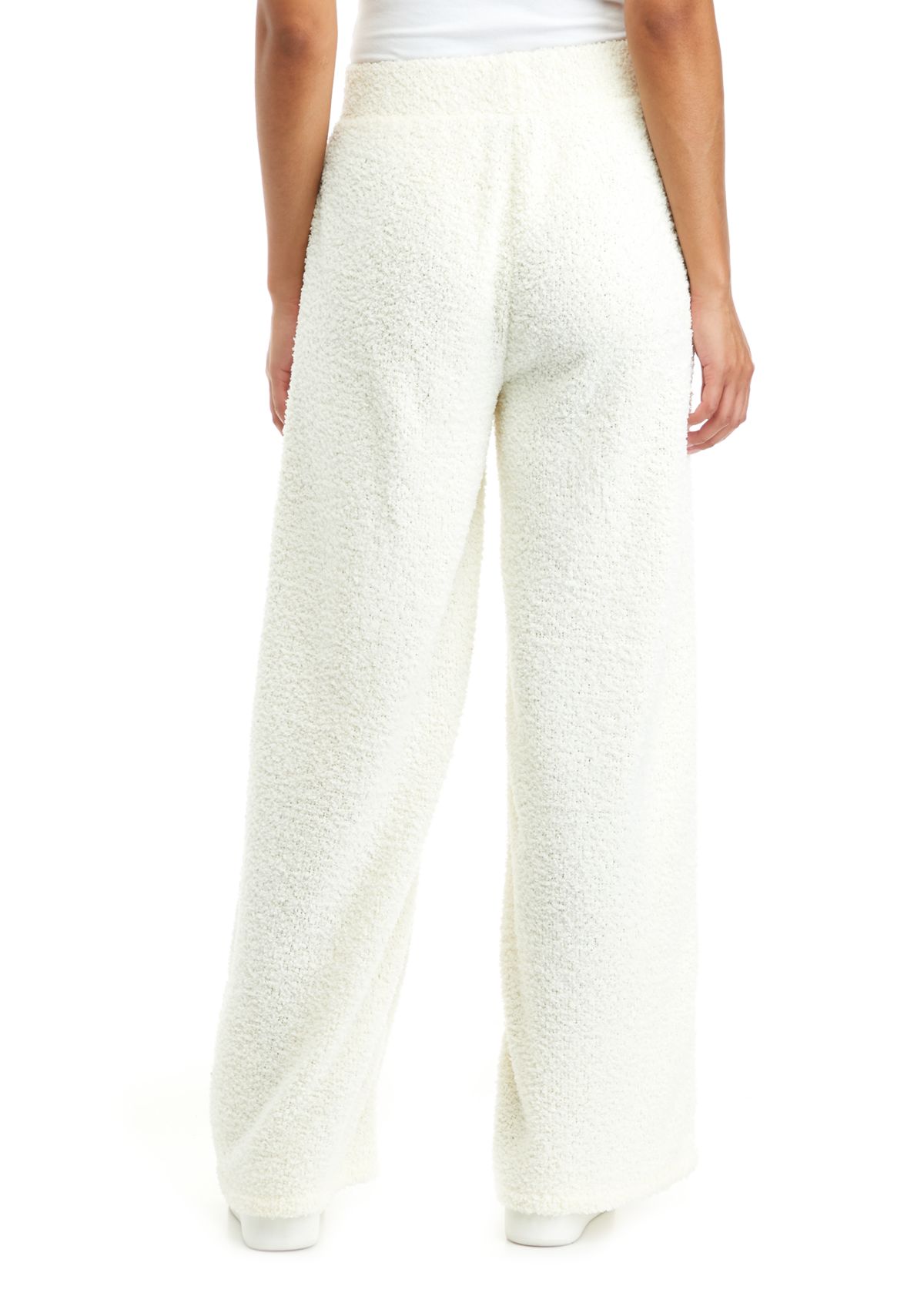 Womens Cozy Wide Leg Pants