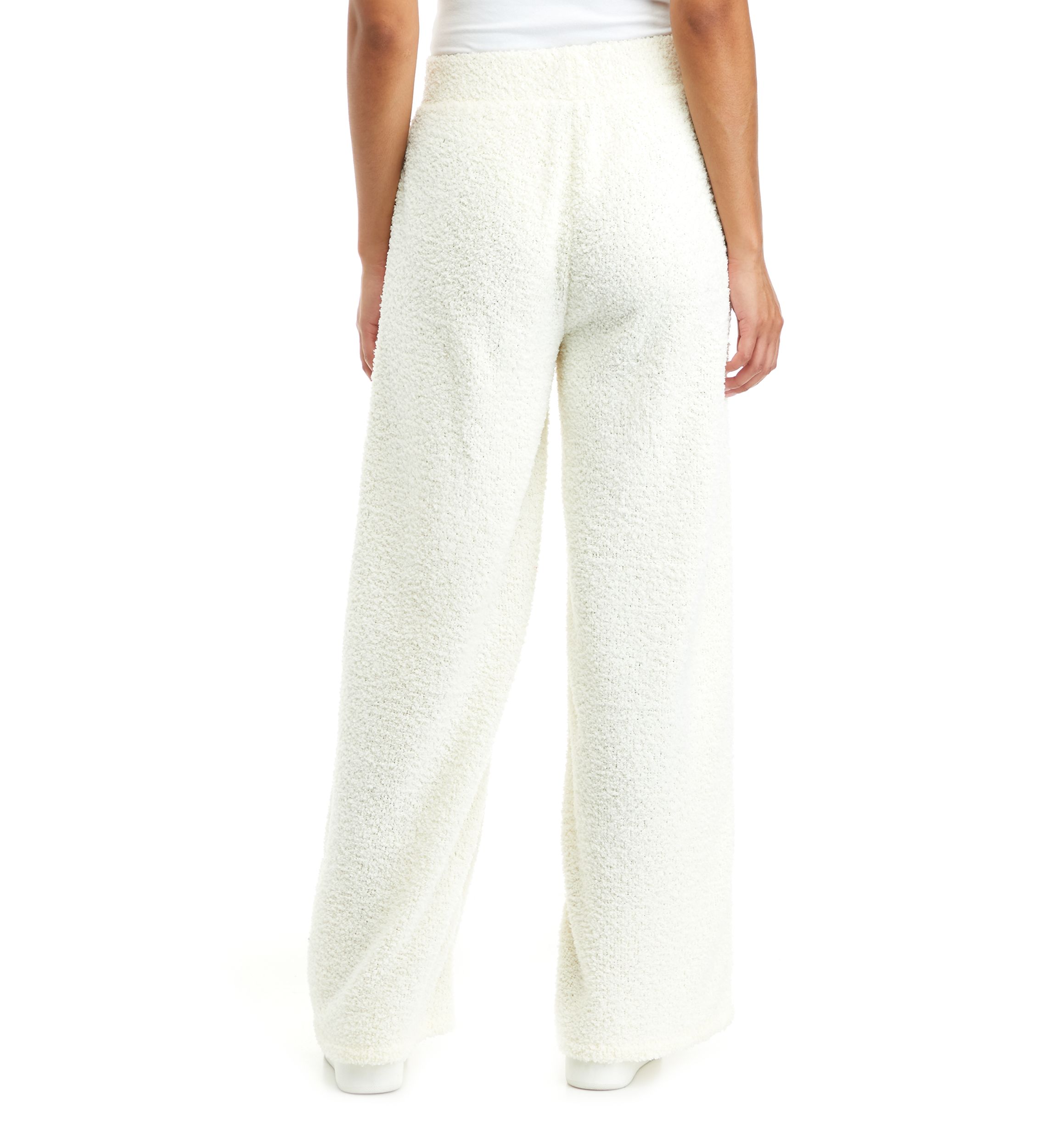 Womens Cozy Wide Leg Pants