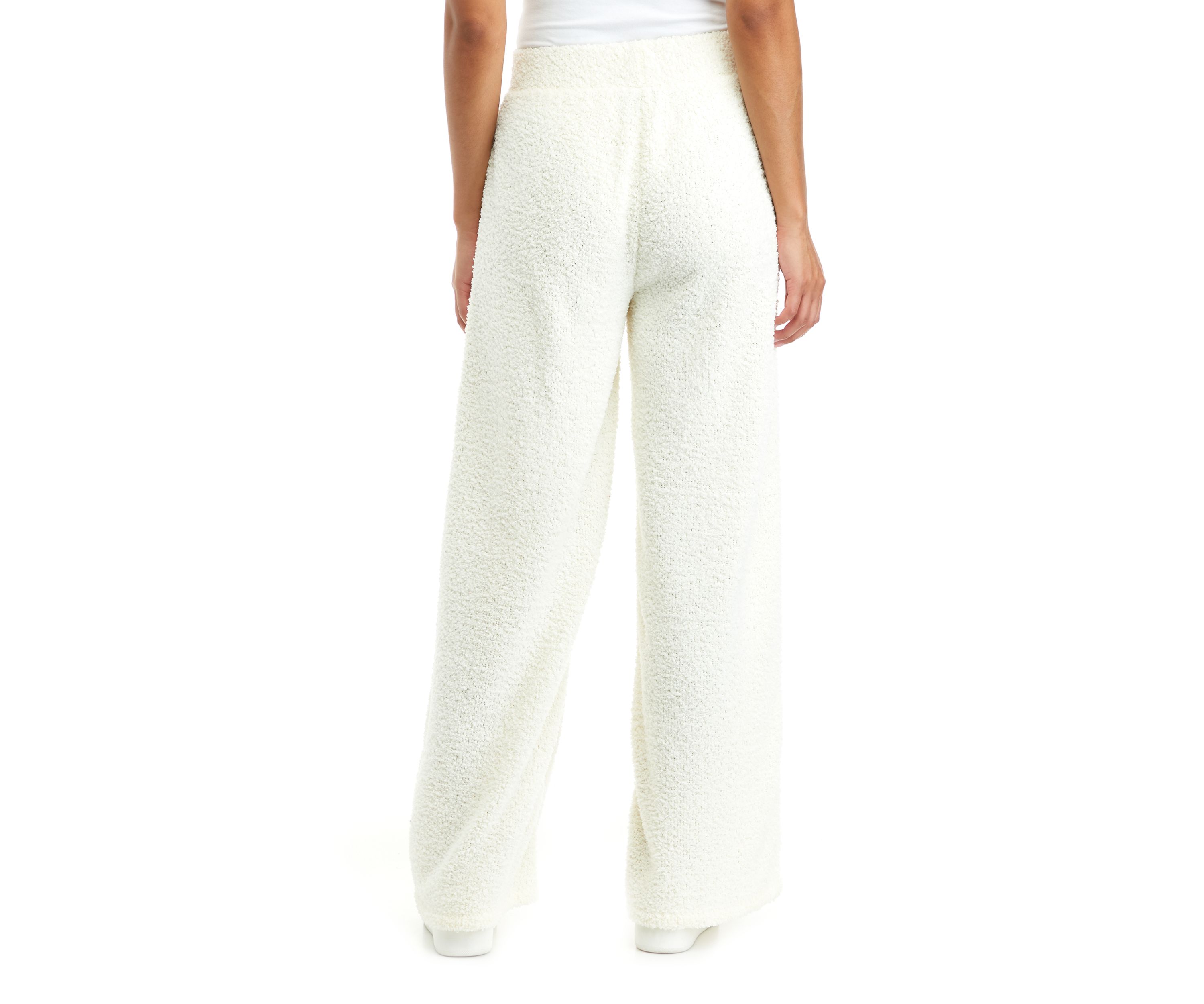 Womens Cozy Wide Leg Pants