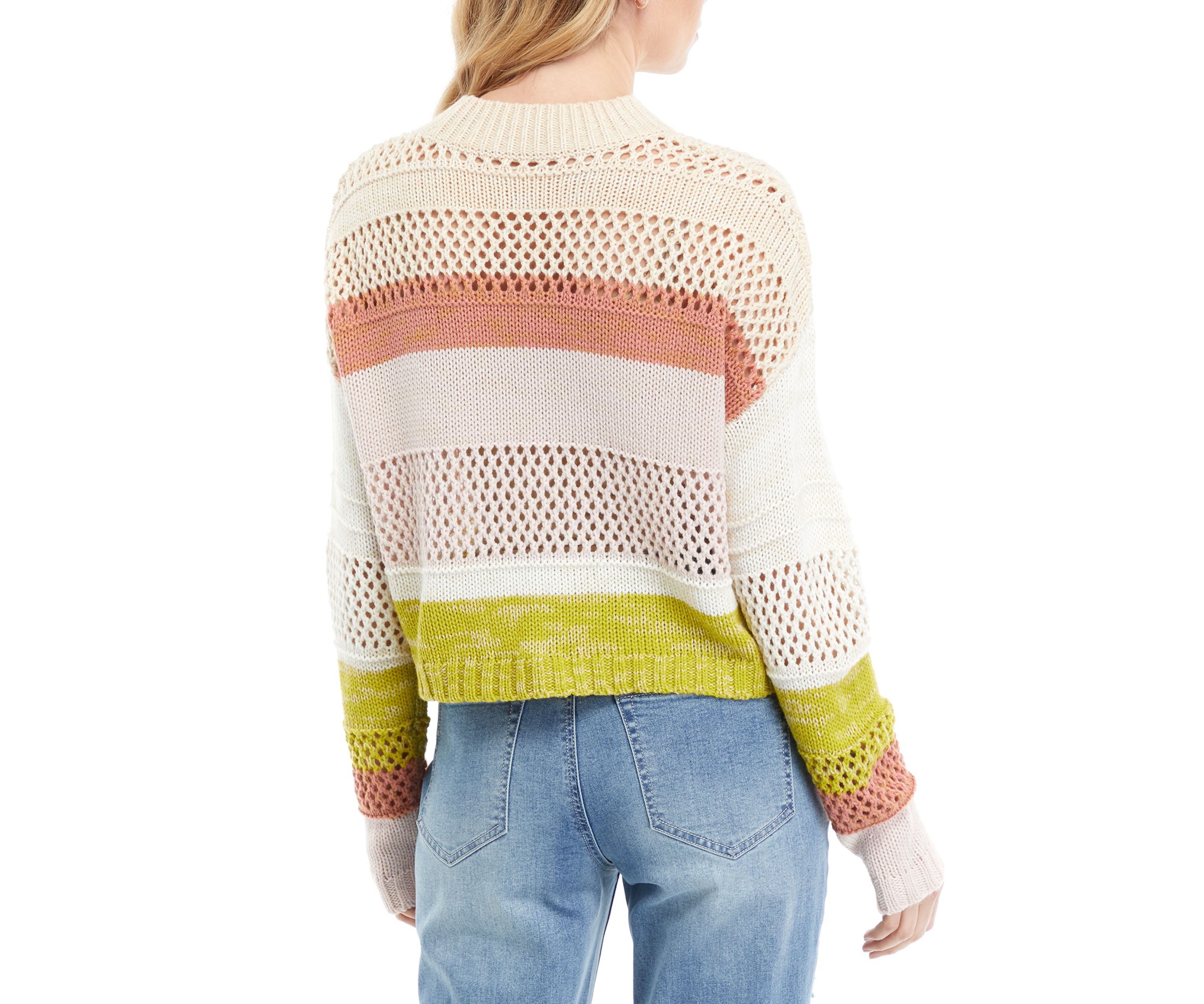Long Sleeve Mock Neck Sweater 