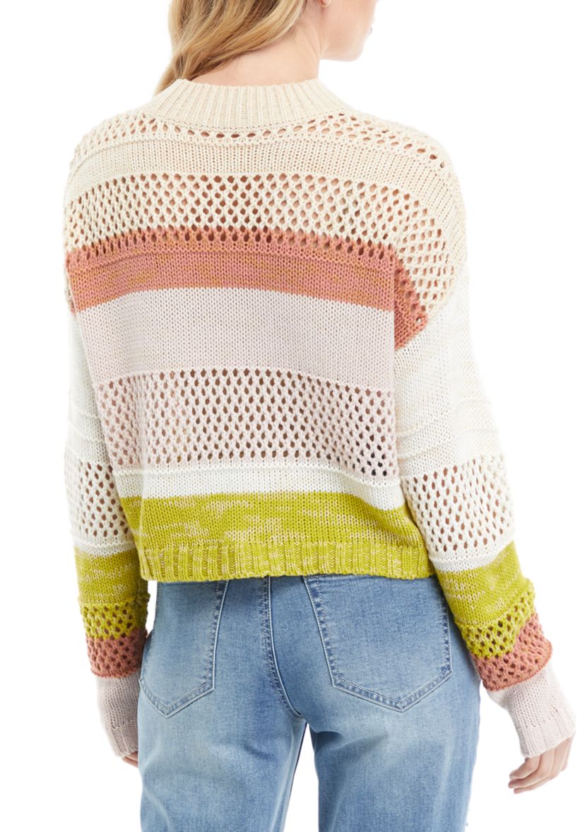 Long Sleeve Mock Neck Sweater 