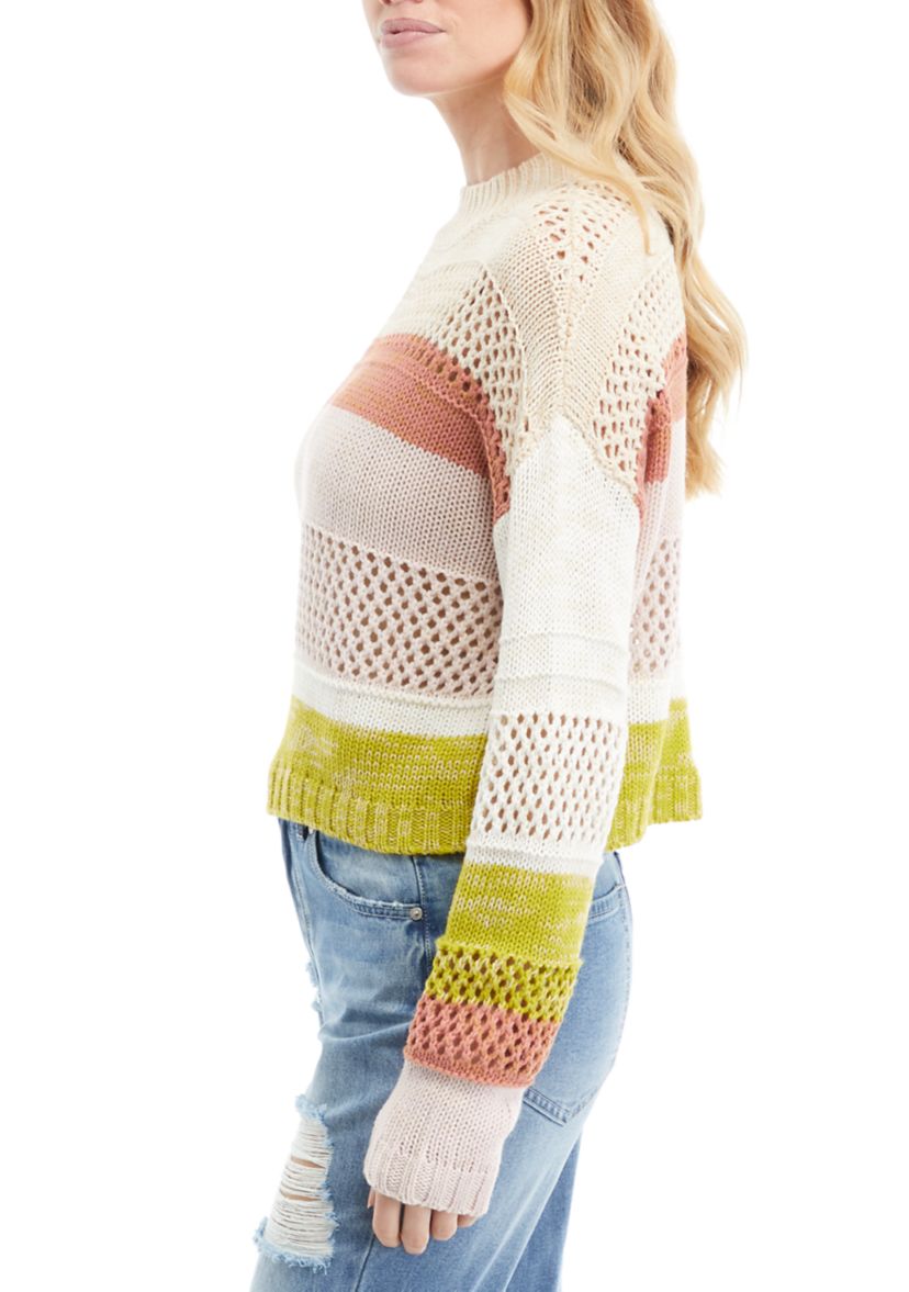 Long Sleeve Mock Neck Sweater 