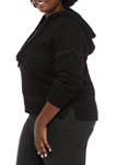 Plus Size Hooded Pullover 