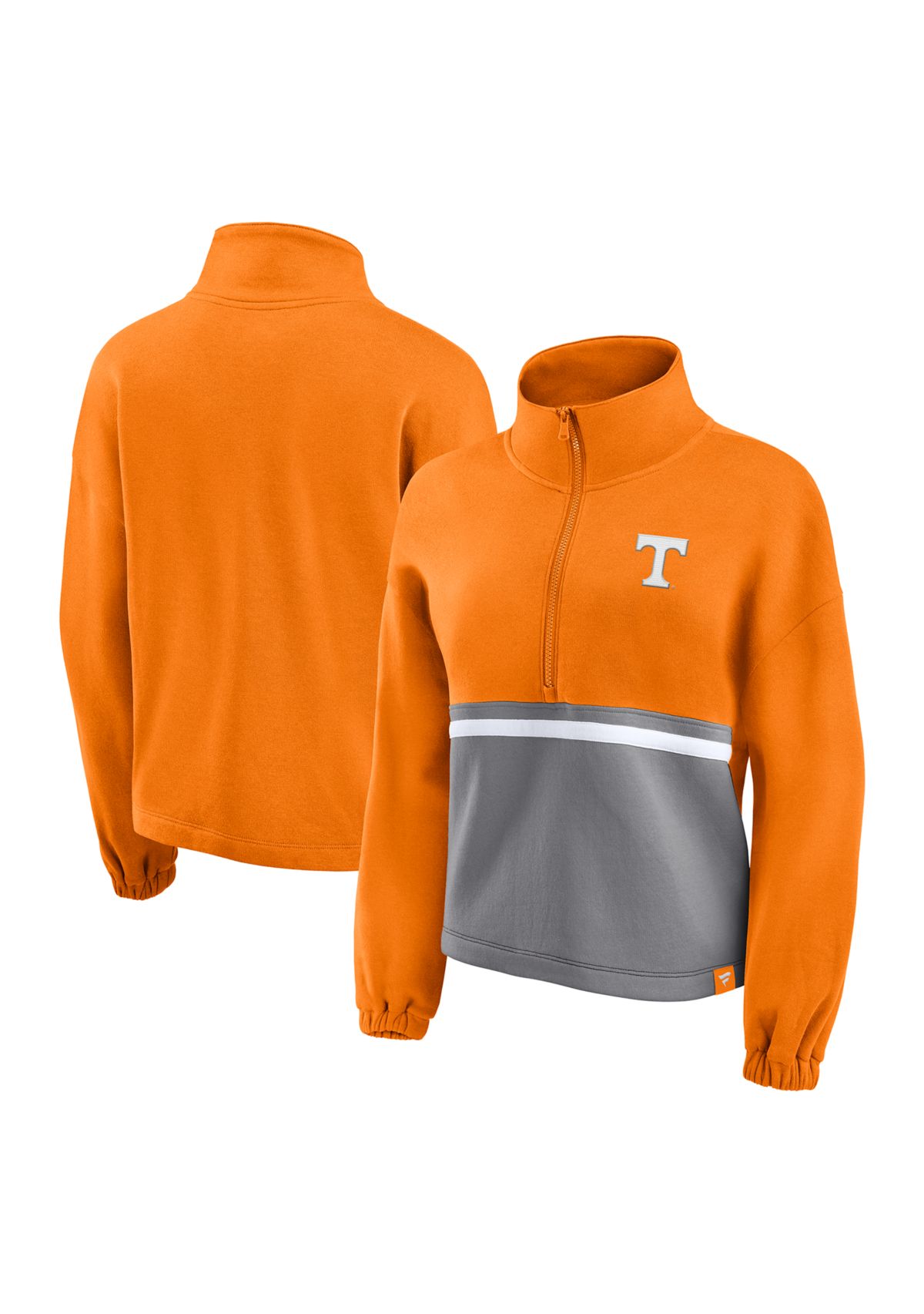 NCAA Tennessee Volunteers Color Block Half Zip Pullover