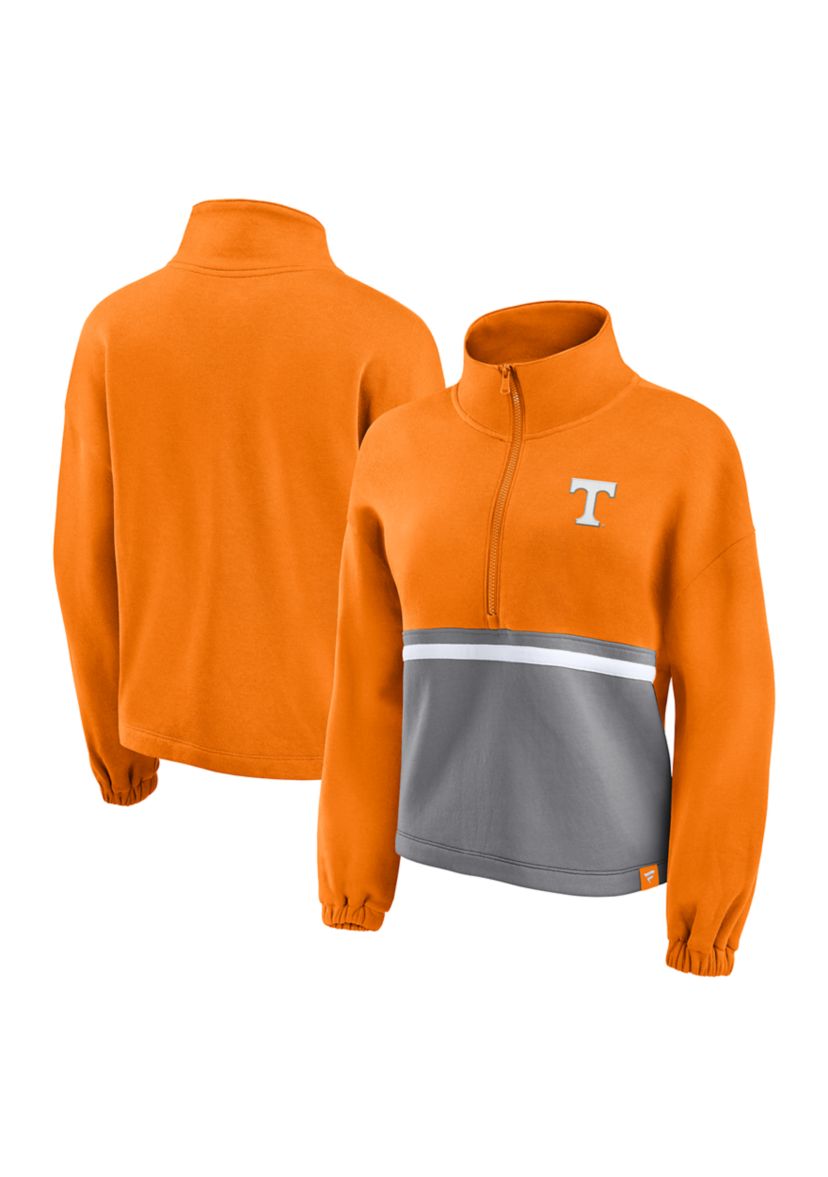 NCAA Tennessee Volunteers Color Block Half Zip Pullover