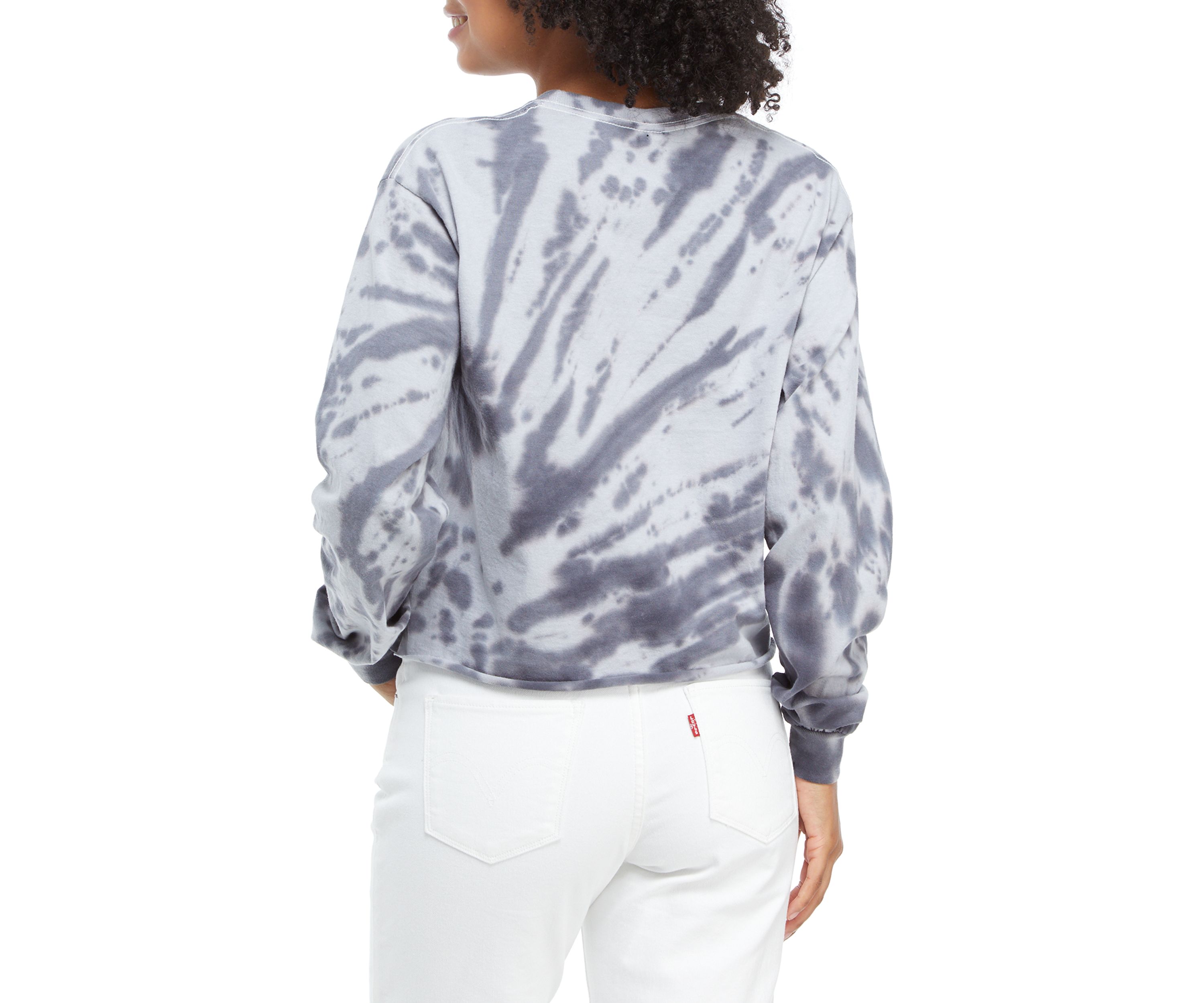 Long Sleeve Slouchy Crew Neck T-Shirt 