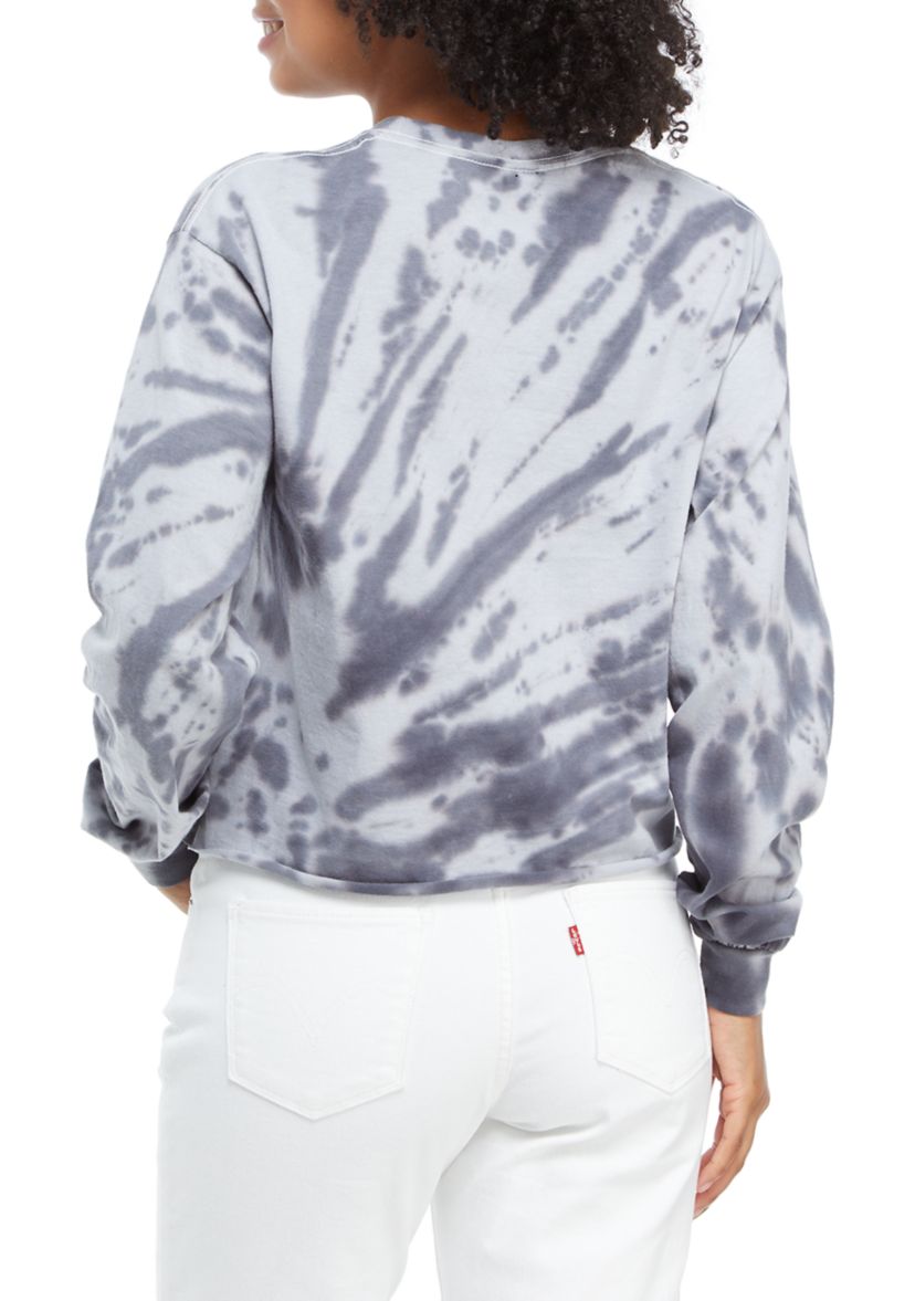 Long Sleeve Slouchy Crew Neck T-Shirt 
