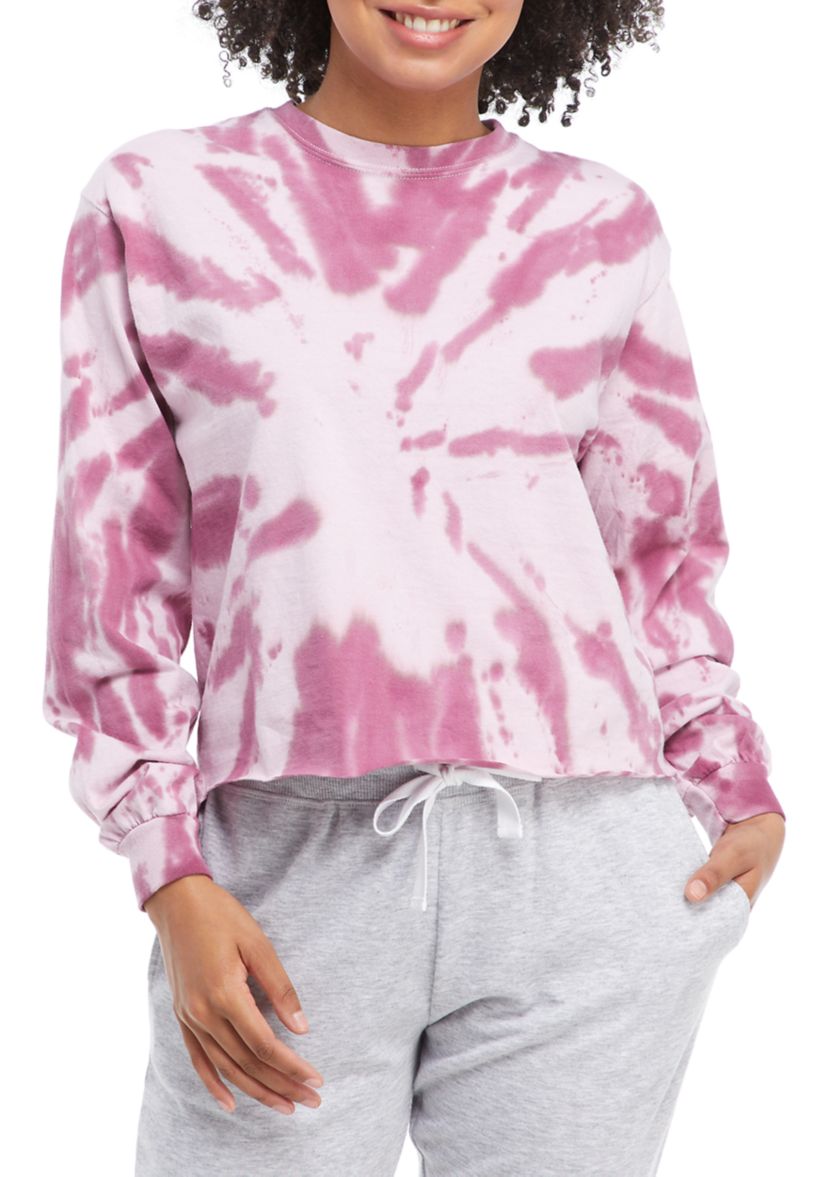 Long Sleeve Slouchy Crew Neck T-Shirt 