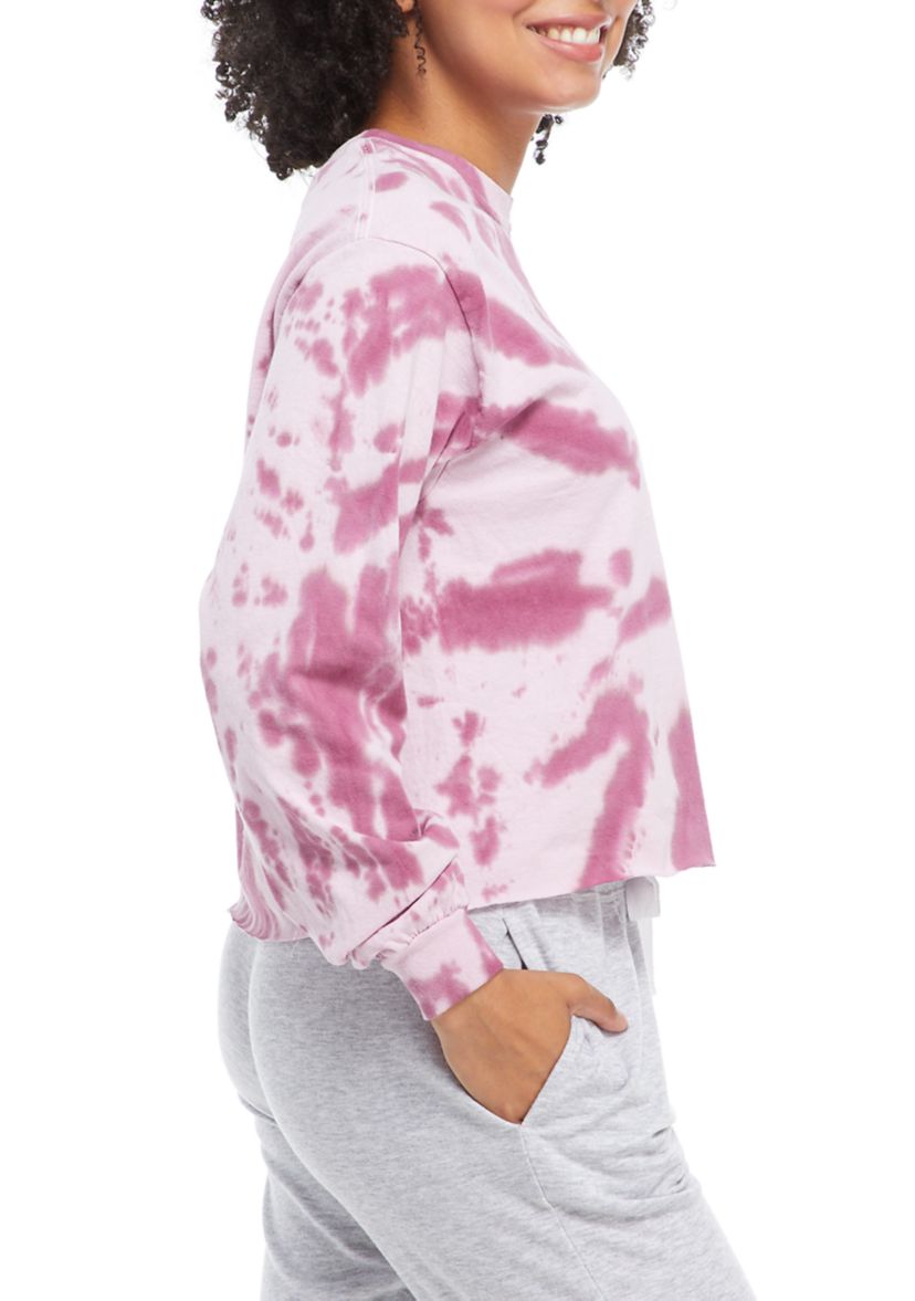 Long Sleeve Slouchy Crew Neck T-Shirt 