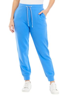 Tommy Hilfiger Womens Sport Pull-On Drawstring Sweatpants, Teal, X-Large