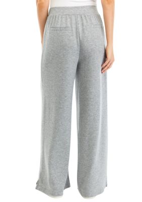 Wild Fable Women's High-Rise Fleece Sweatpants Heather Gray Star