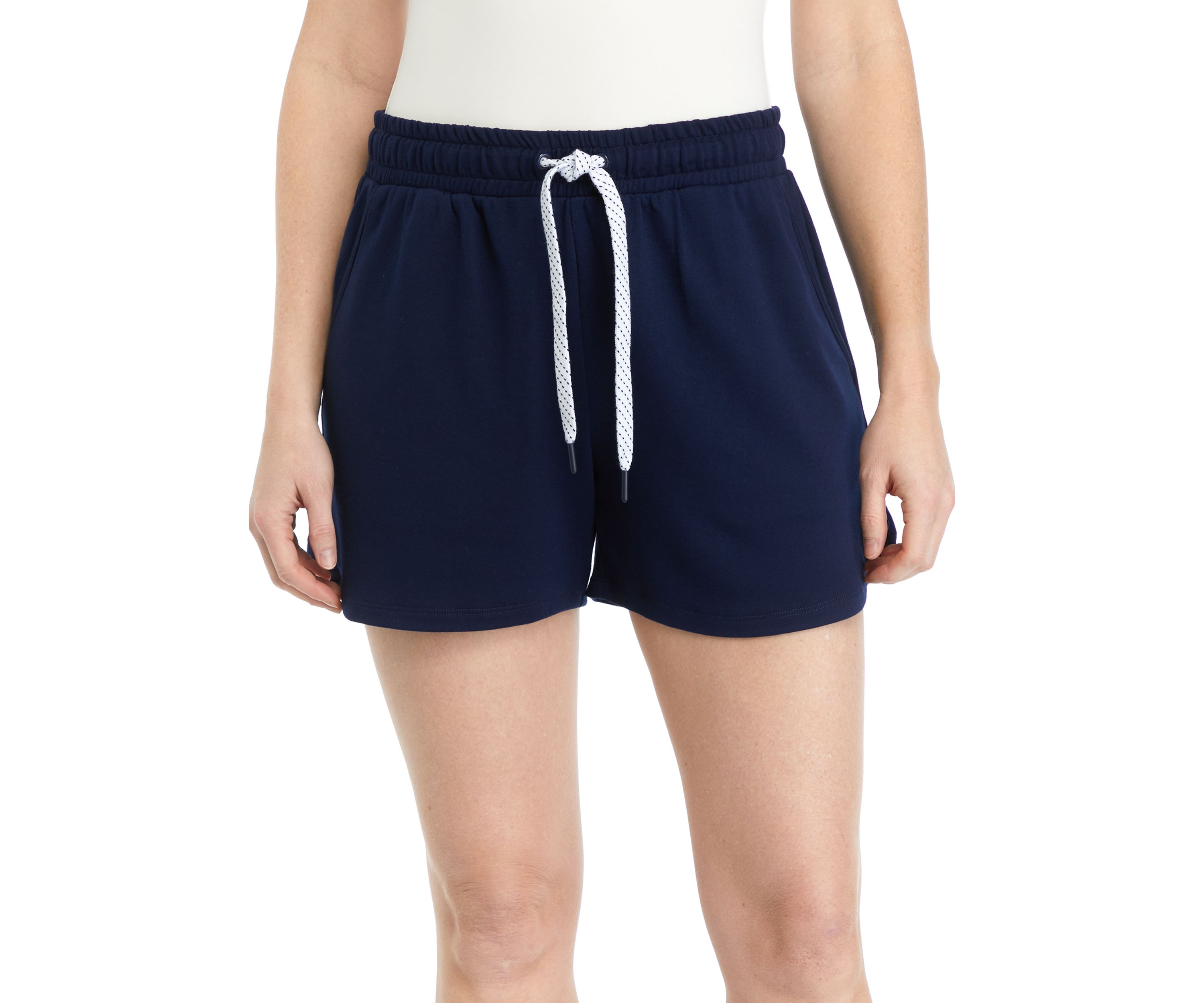 Womens Solid Tulip Shorts