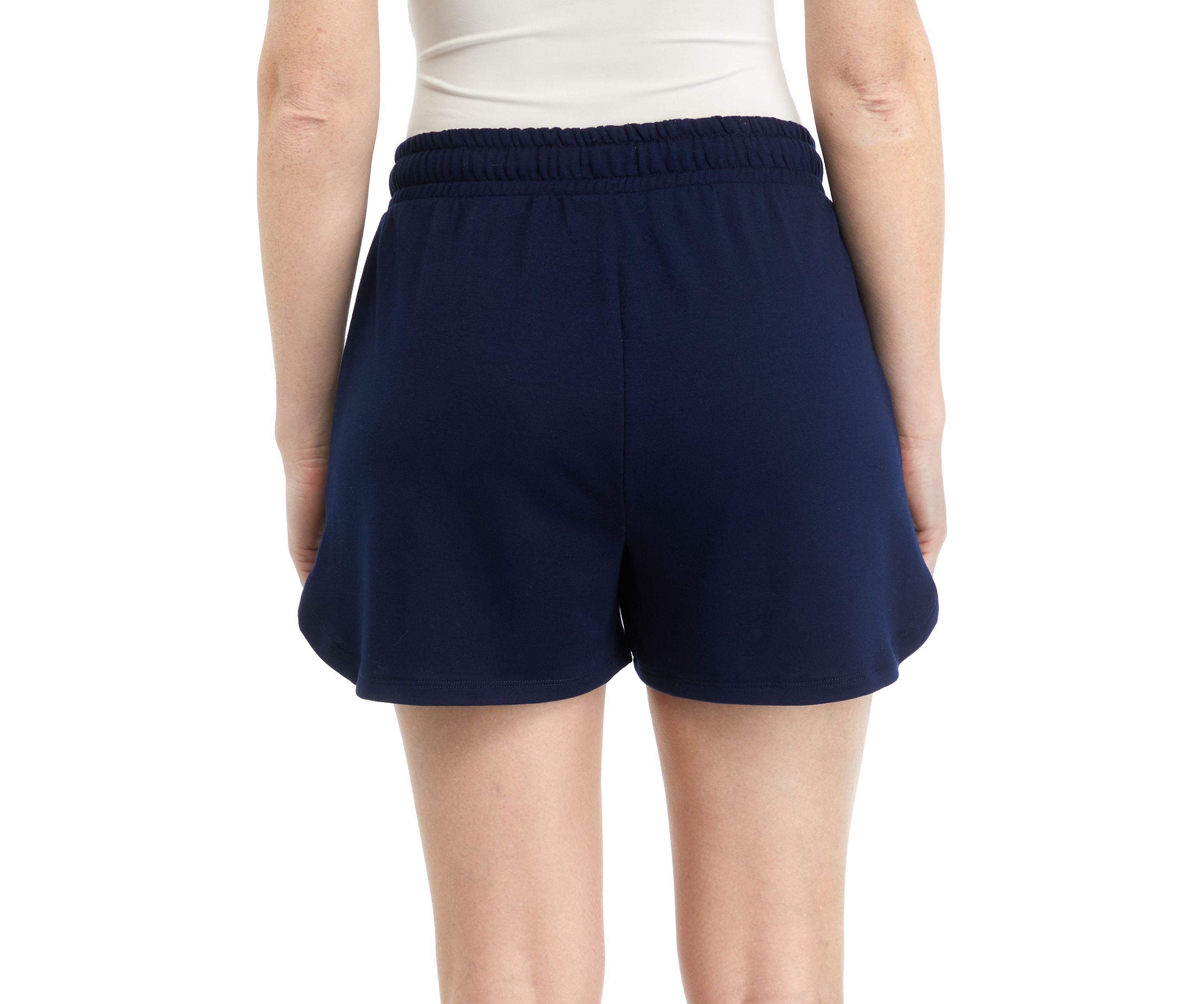 Womens Solid Tulip Shorts