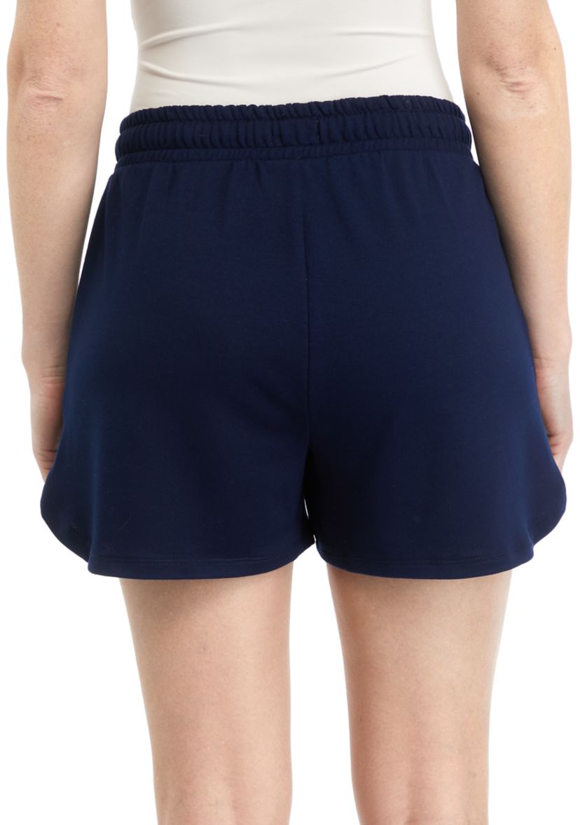 Womens Solid Tulip Shorts