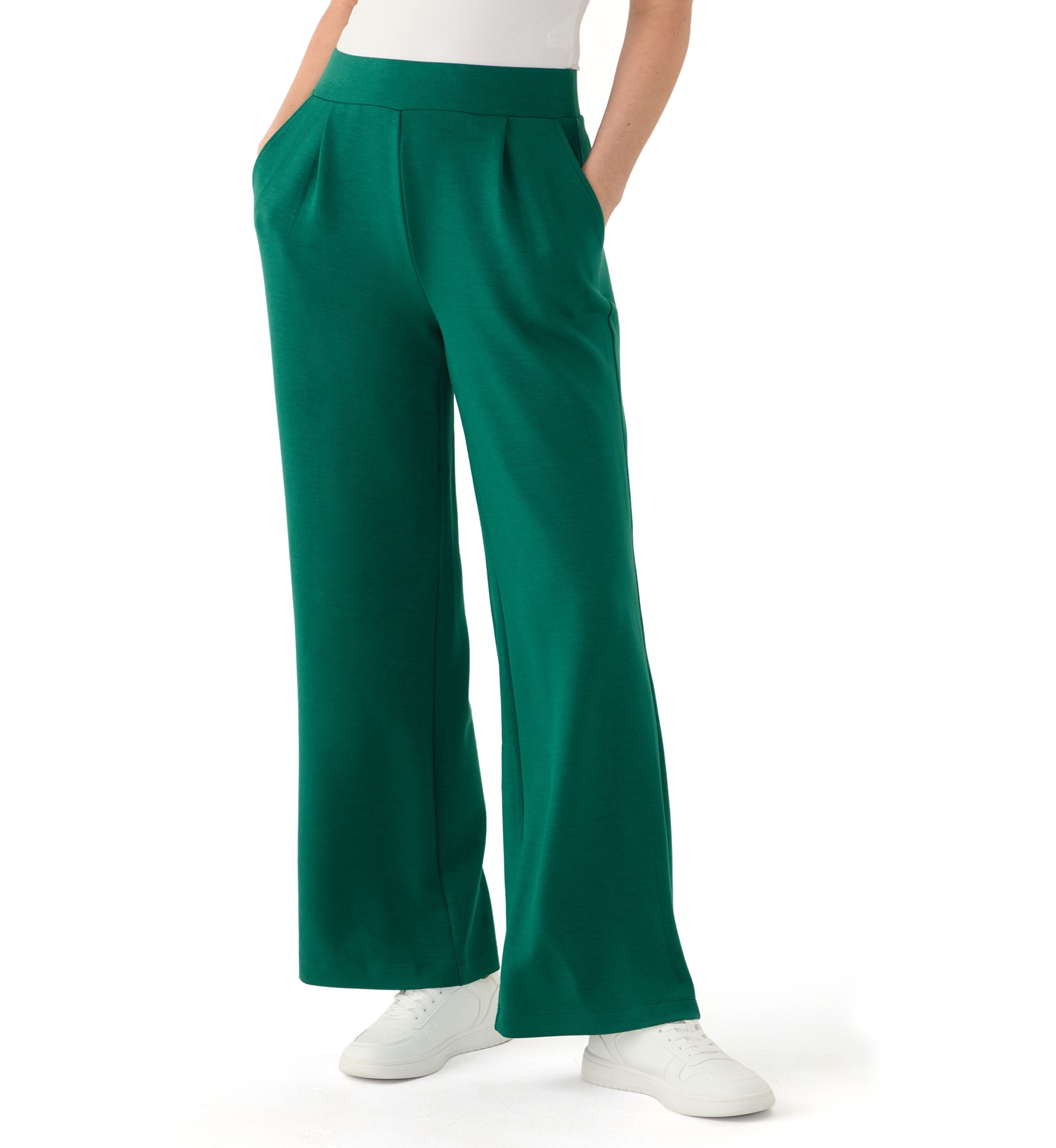 Womens Yummy Wide Leg Pants