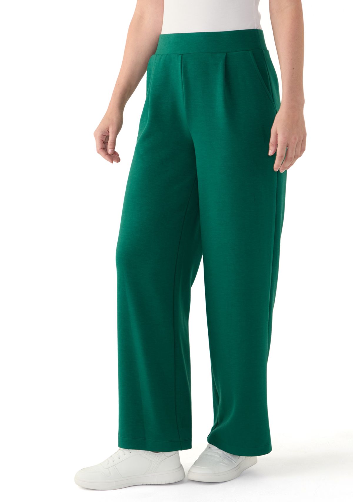 Womens Yummy Wide Leg Pants