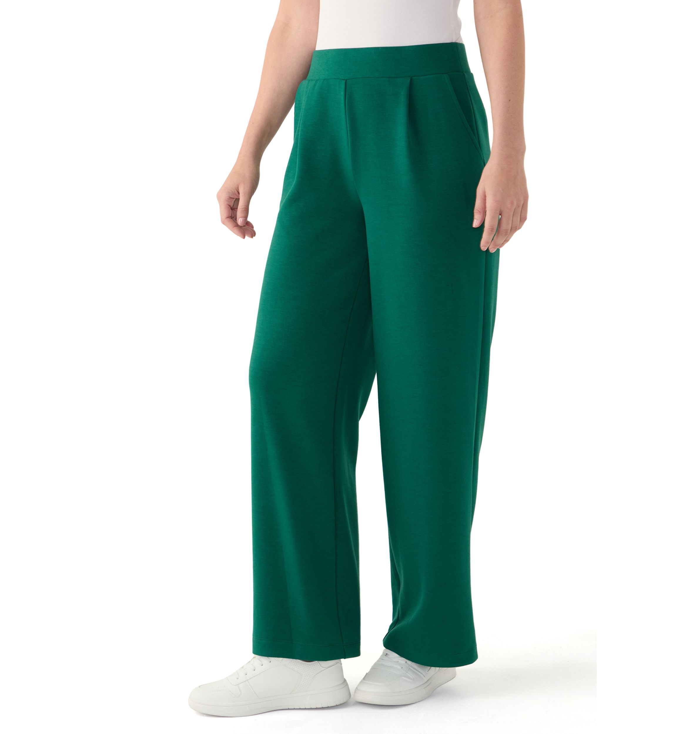 Womens Yummy Wide Leg Pants