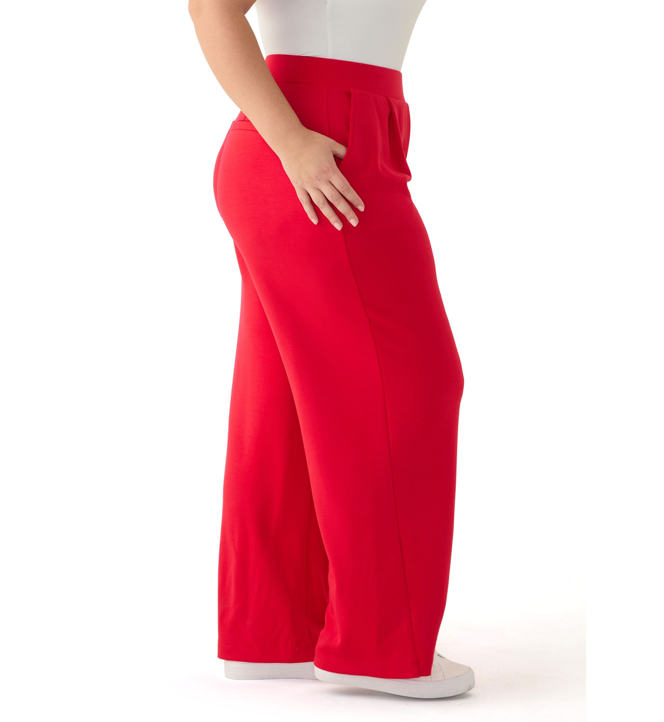 Plus Size Yummy Wide Leg Pants