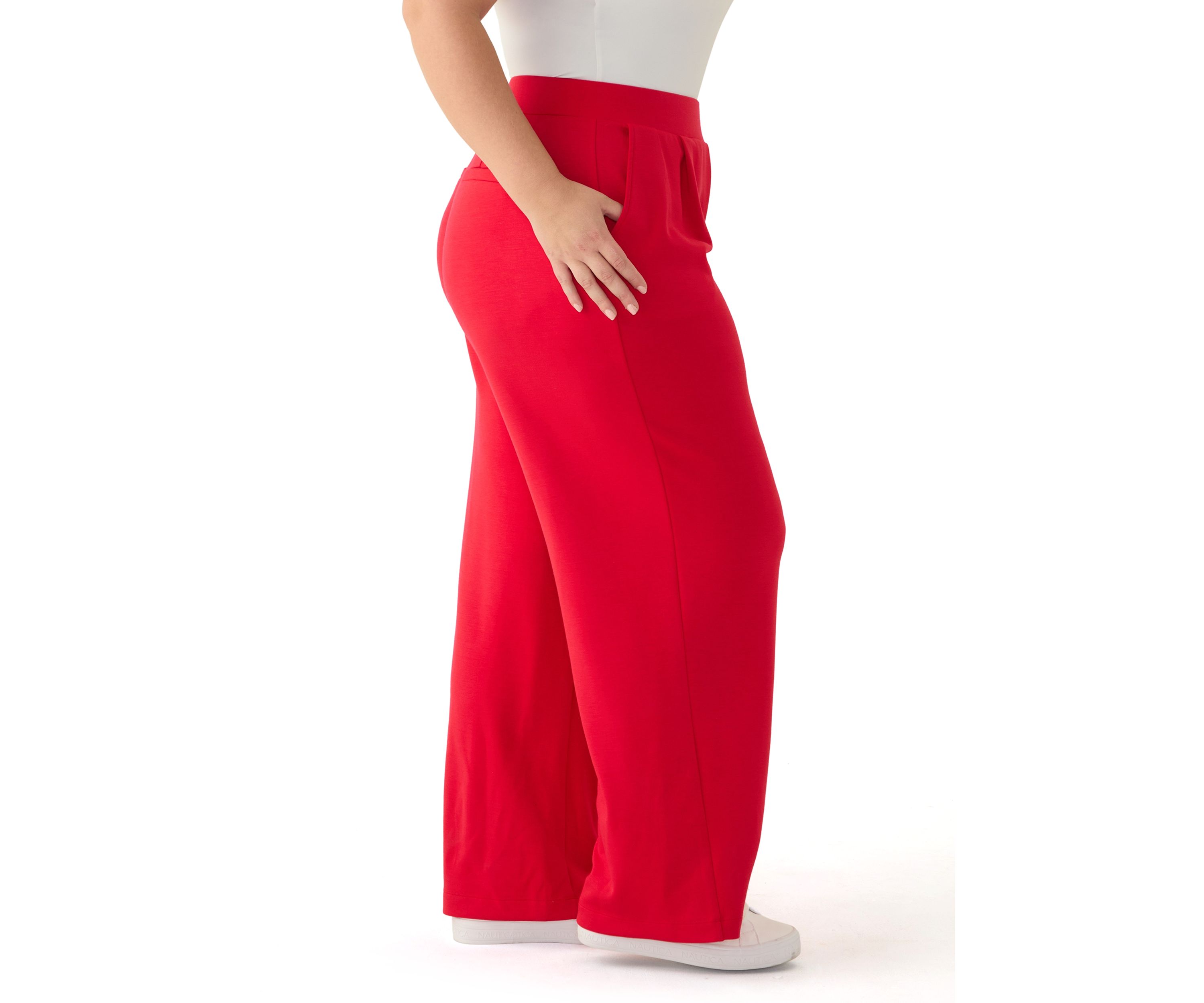 Plus Size Yummy Wide Leg Pants