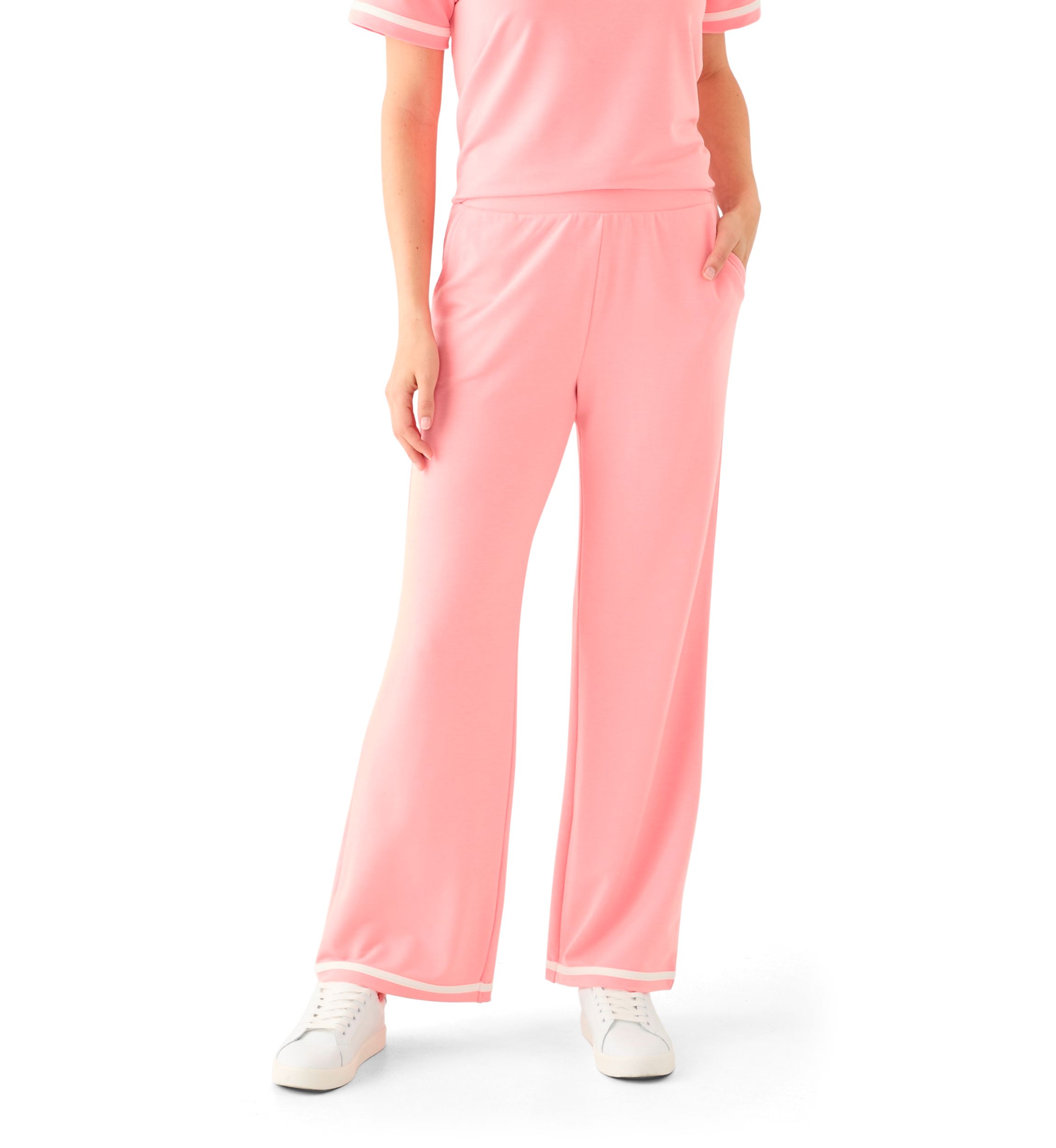 Womens Compact Terry Relaxed Pants