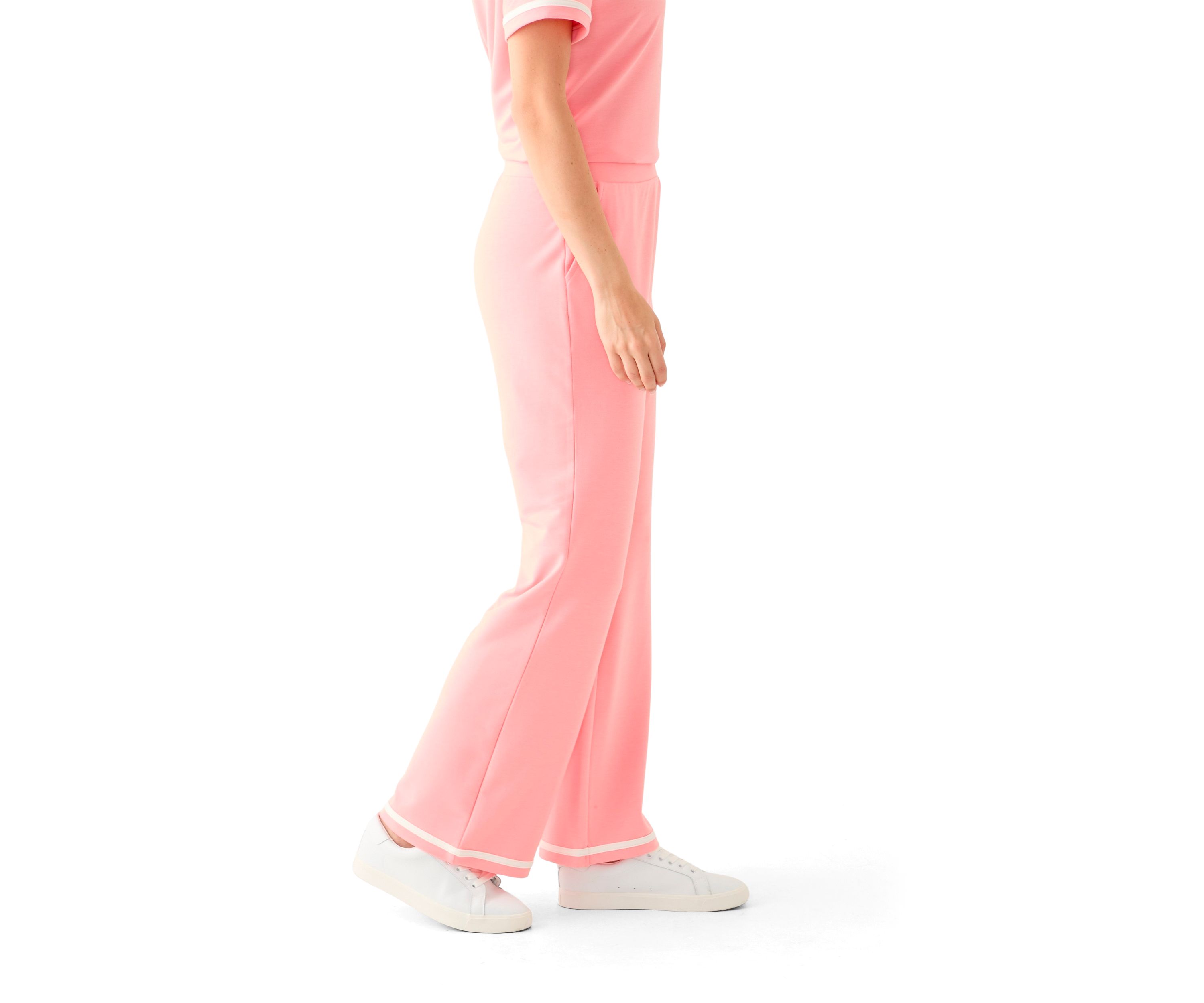 Womens Compact Terry Relaxed Pants