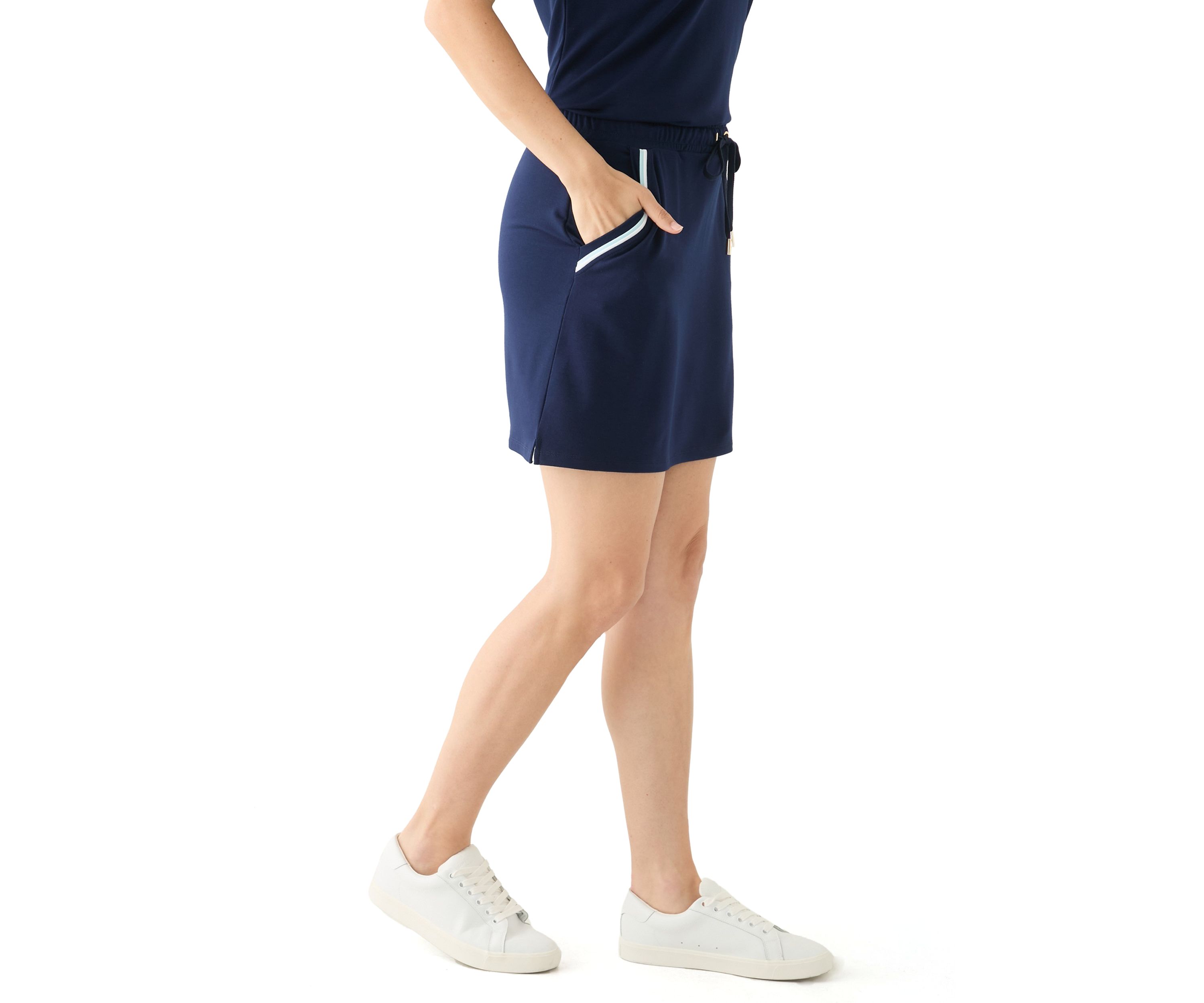 Piped Trim Skort