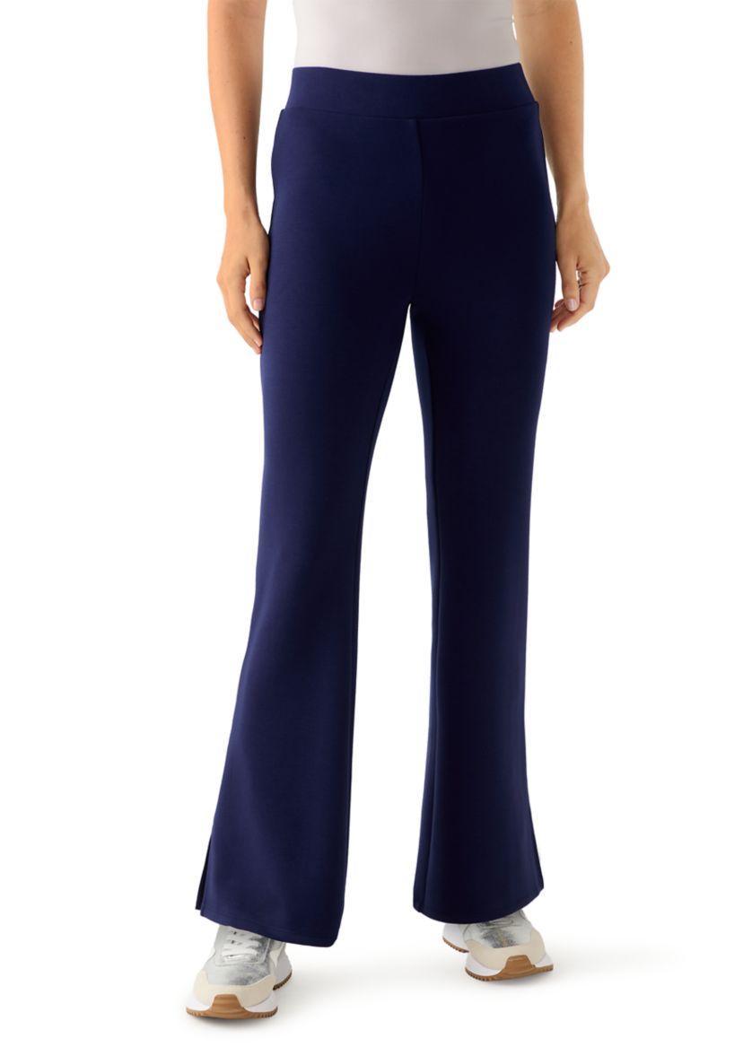 Womens Terry Flare Pants