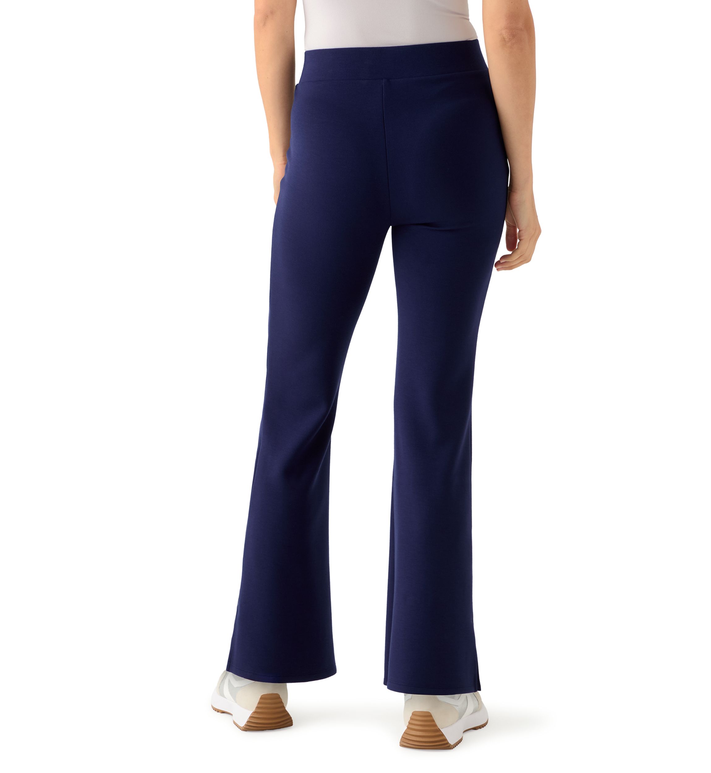 Womens Terry Flare Pants