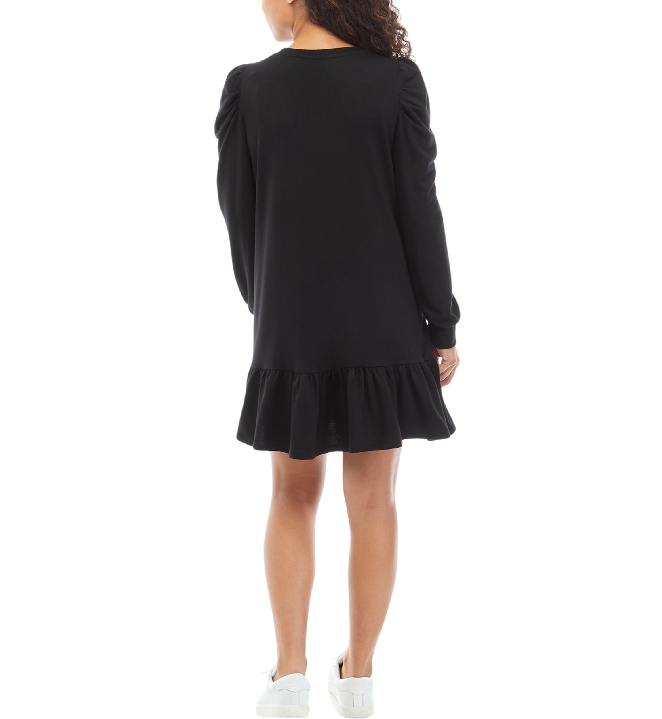 Petite Long Sleeve Prairie Dress 