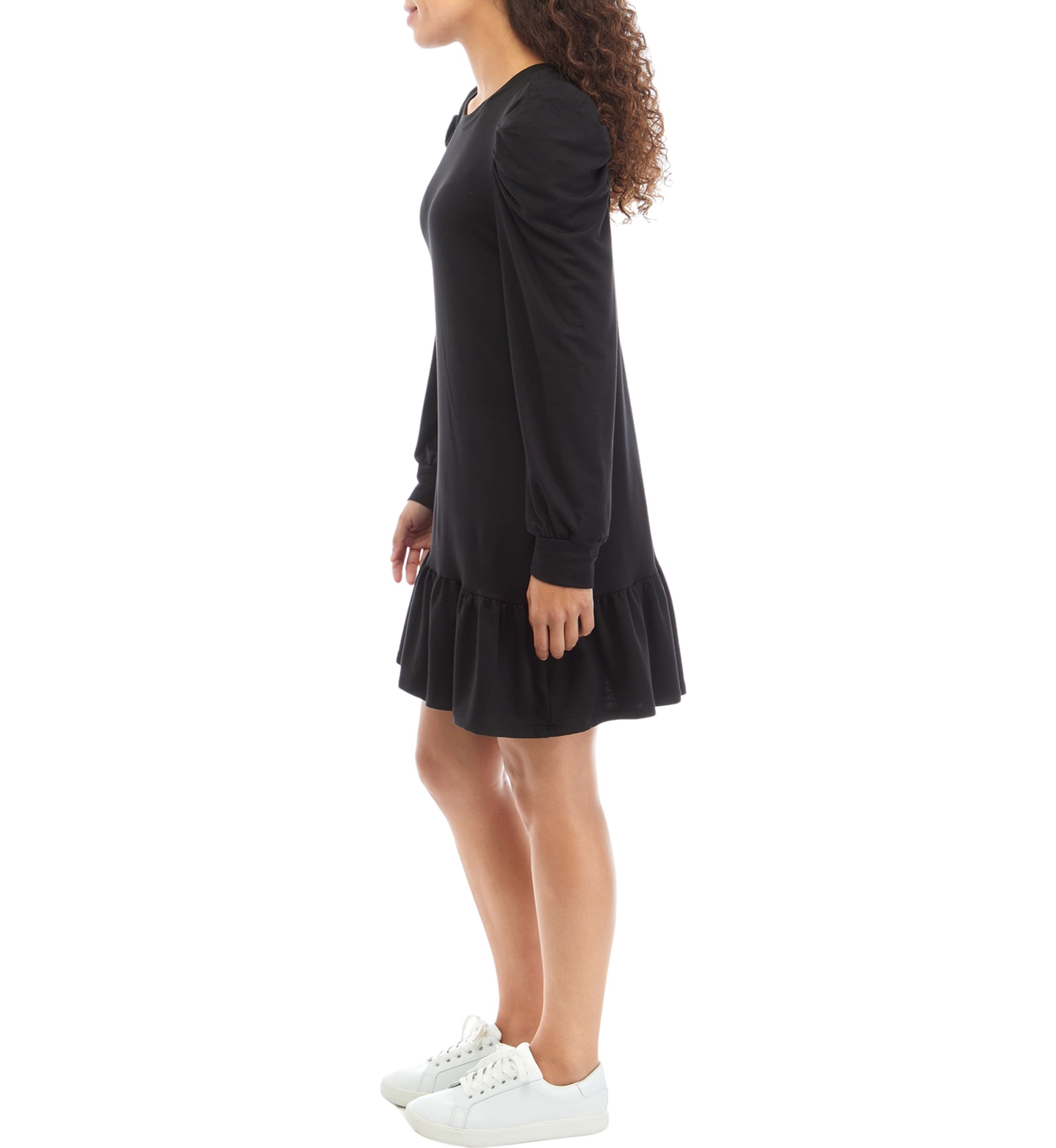Petite Long Sleeve Prairie Dress 