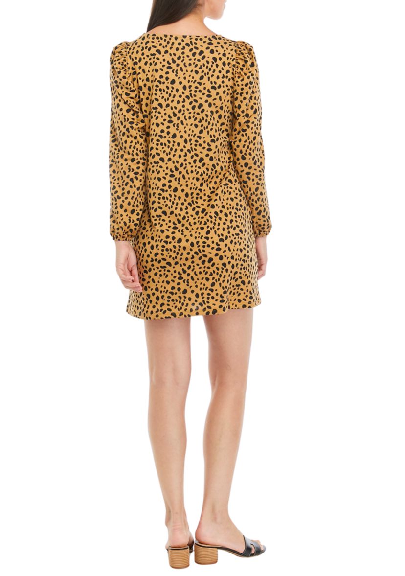 Womens Long Sleeve Baby Terry Dress