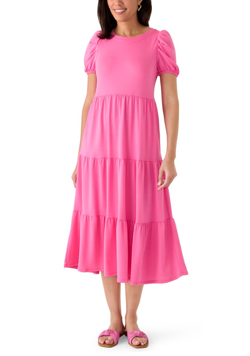 marlette midi dress Baltic Born Womens Margot Eyelet Midi Dress | Slate