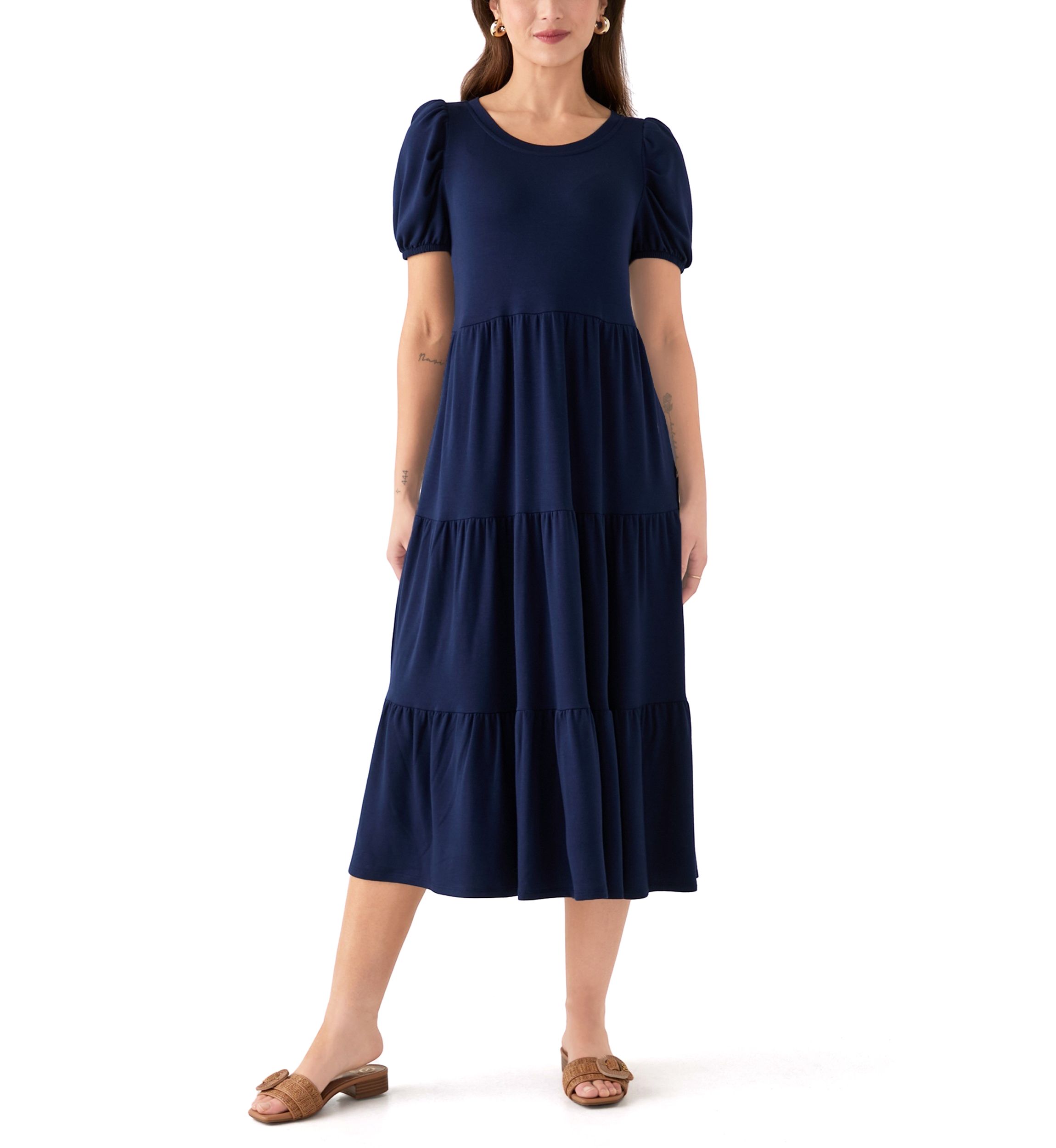 Petite Baby Terry Midi Dress