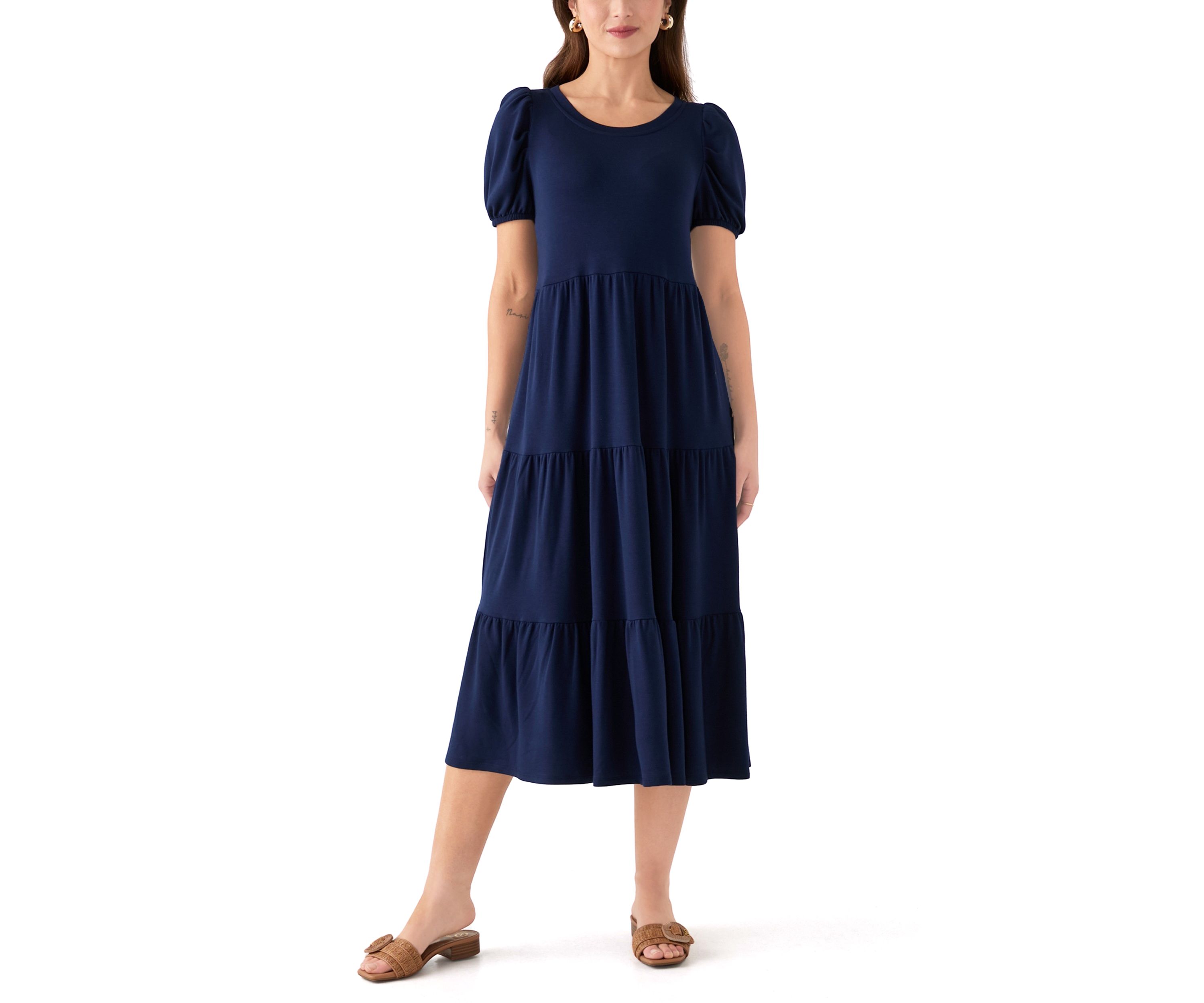 Petite Baby Terry Midi Dress