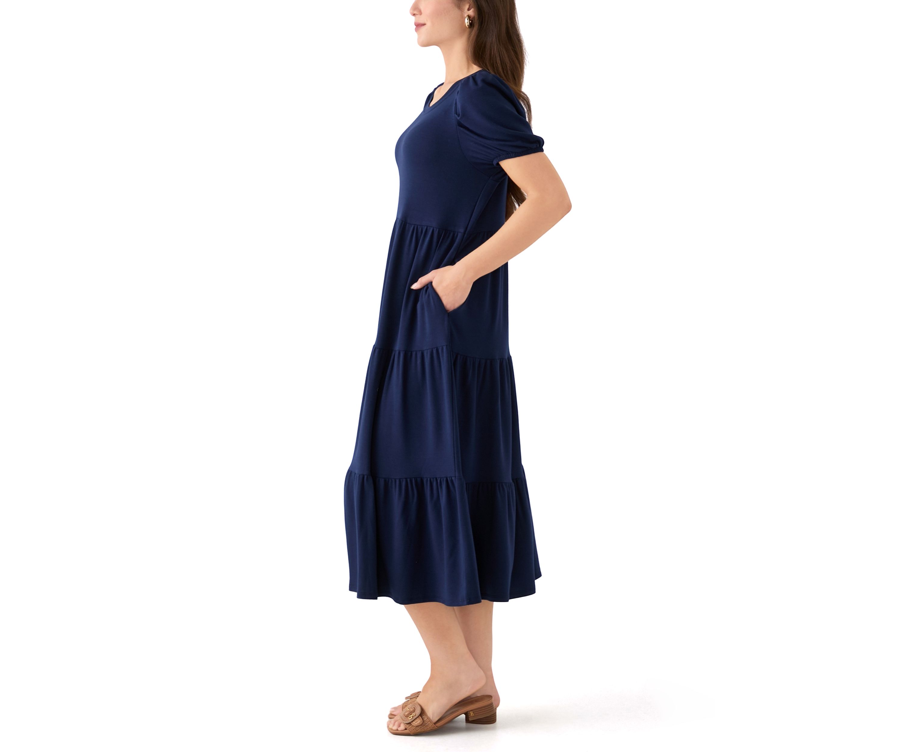 Petite Baby Terry Midi Dress