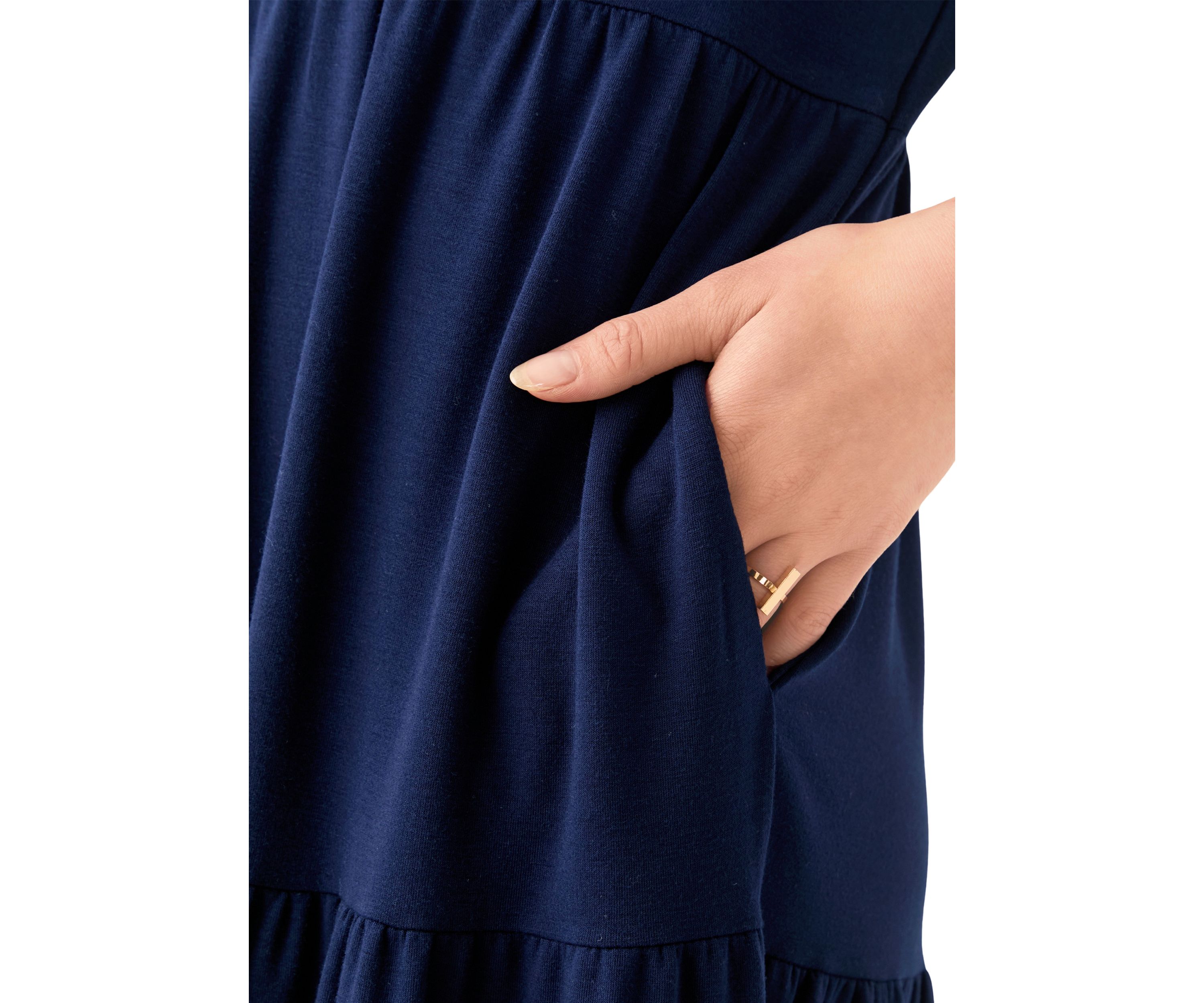 Petite Baby Terry Midi Dress
