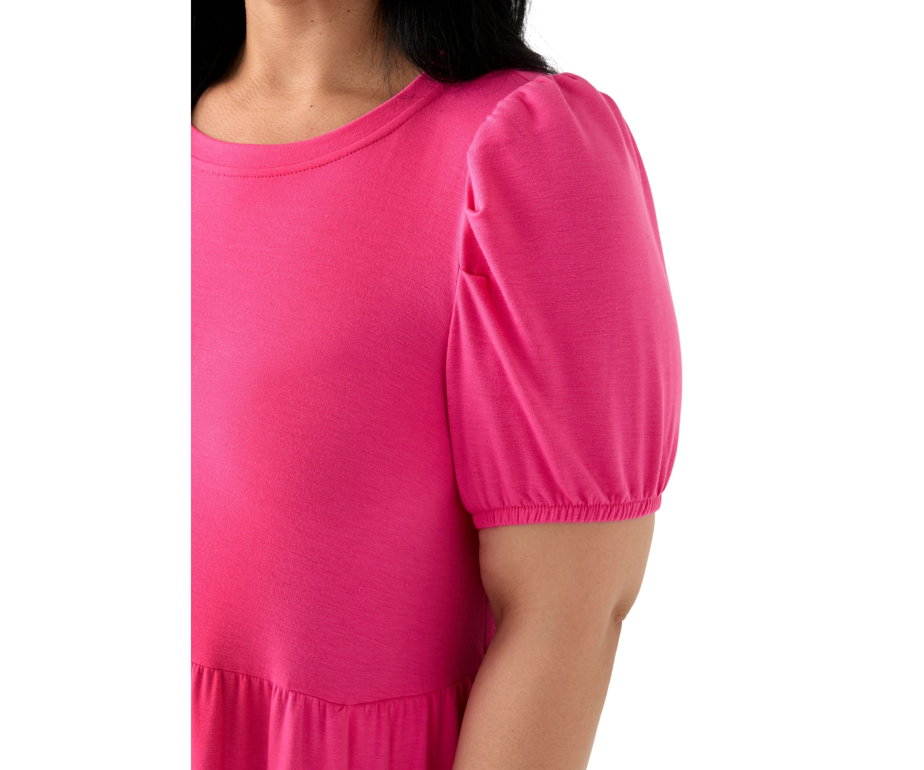 Plus Size Baby Terry Midi Dress