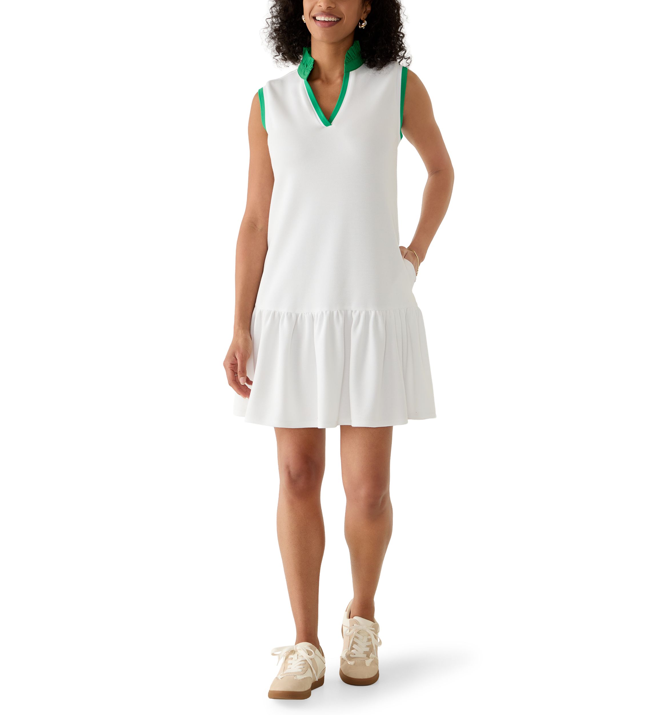 bella long sleeve textured knit dress The Bella Long Sleeve Sweater Dress main image 0