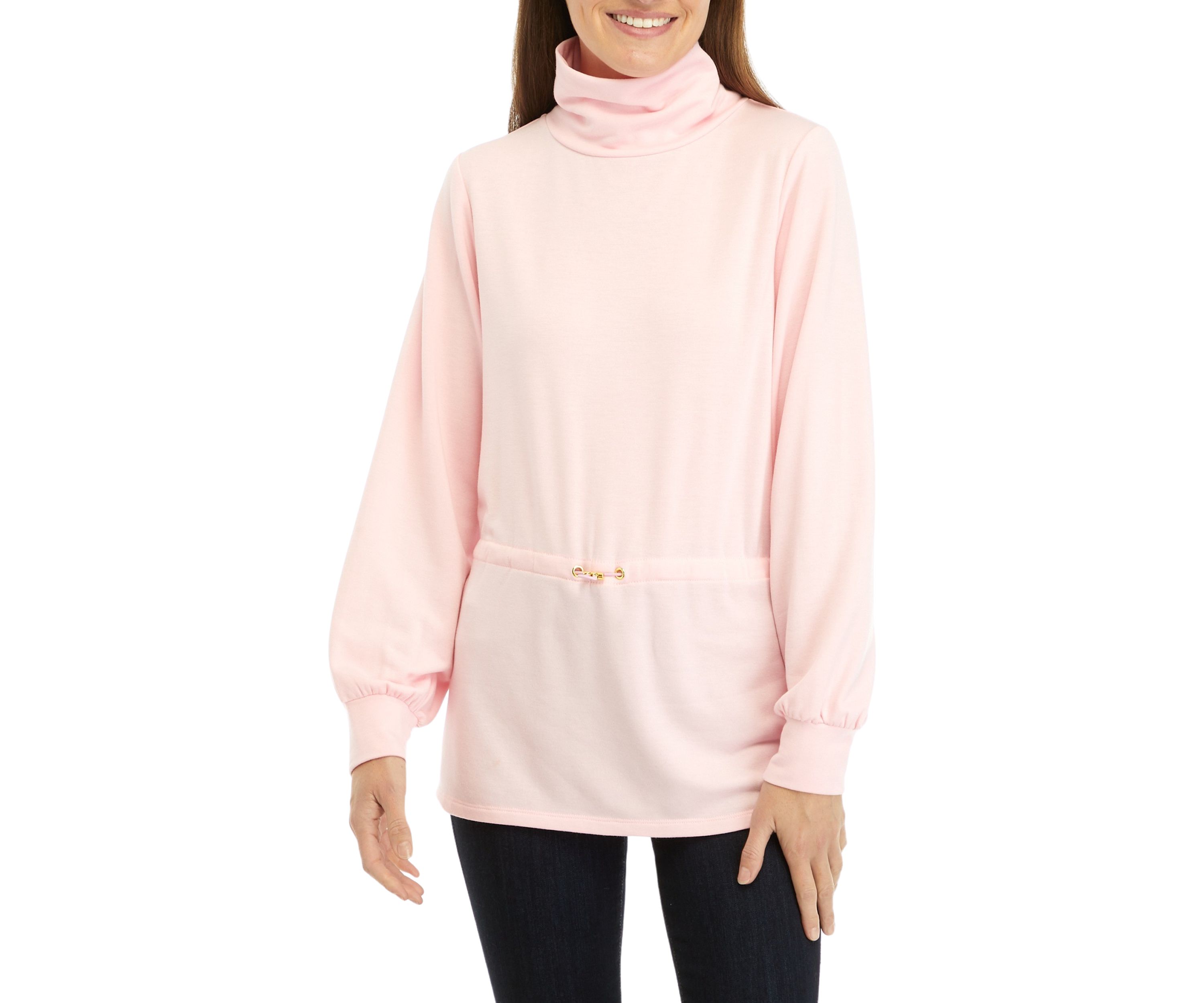 Womens Funnel Neck Sweatshirt