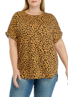 Belk women's plus size tops best sale