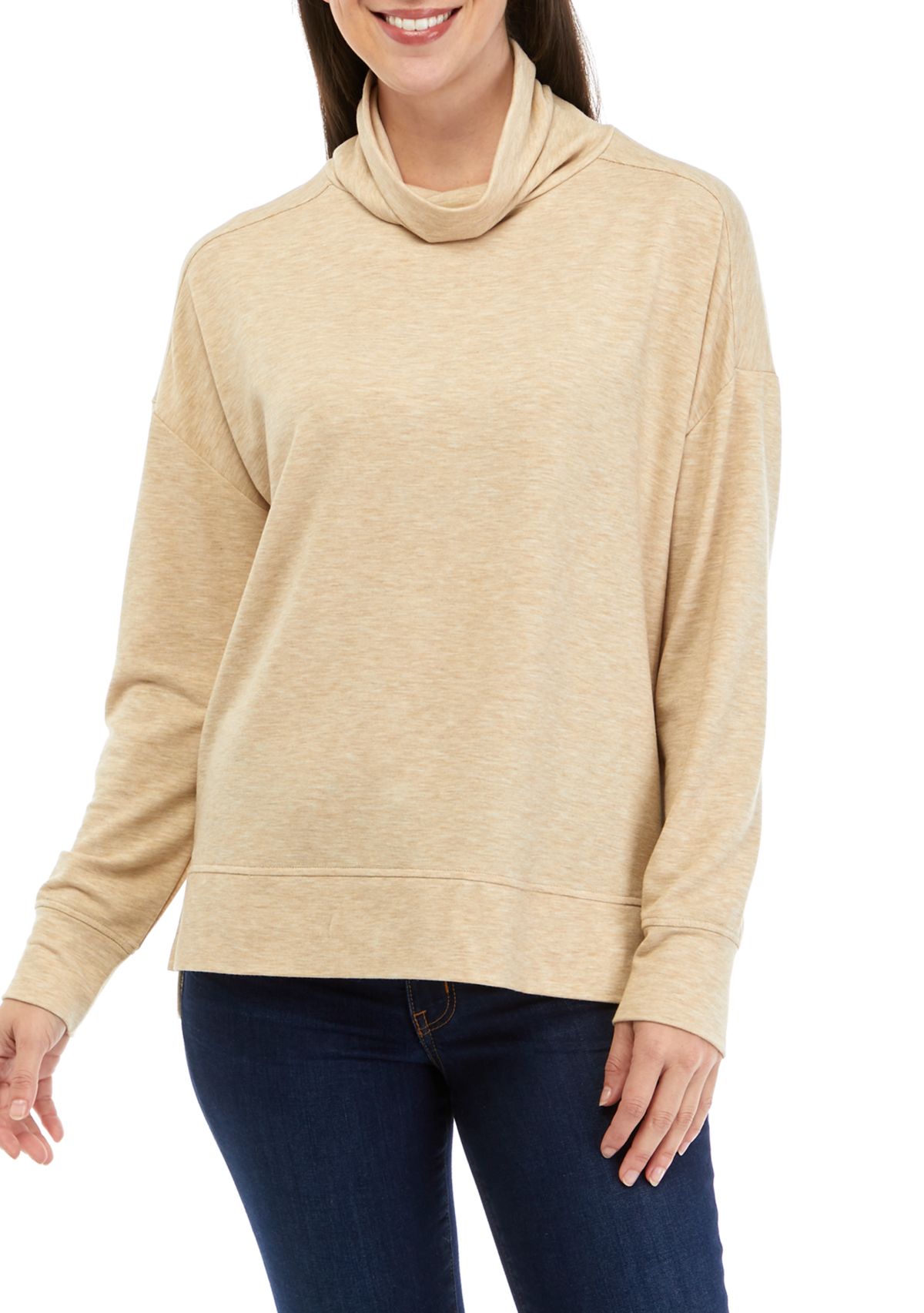 Womens Cowl Neck Top